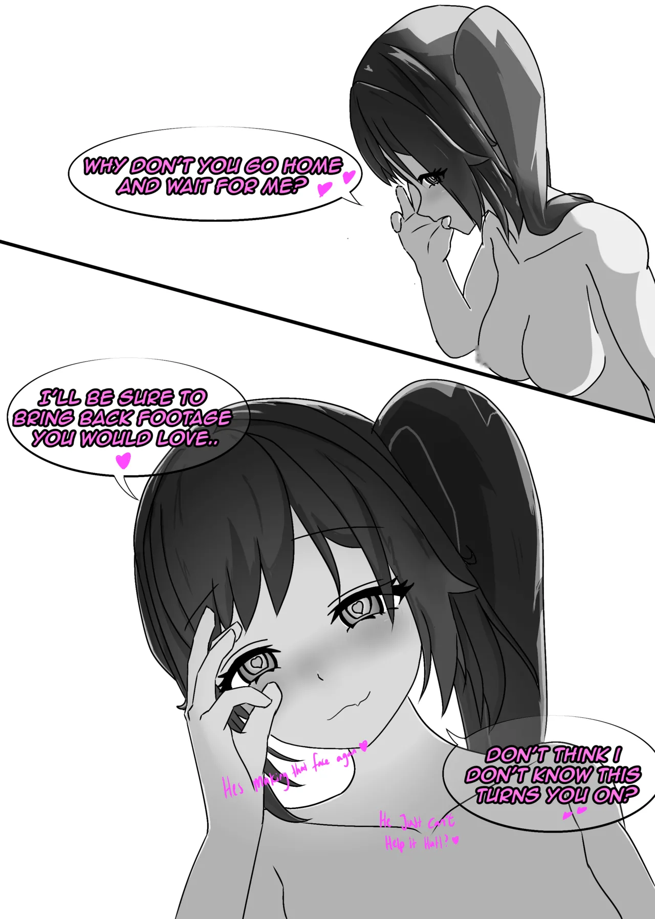 My Wife's NTR Diary 3 page 33 original parody - big breasts glory hole hentai manga - read online free