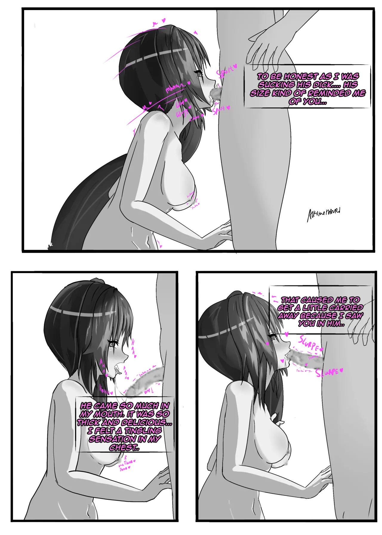 My Wife's NTR Diary 3 page 39 original parody - big breasts glory hole hentai manga - read online free