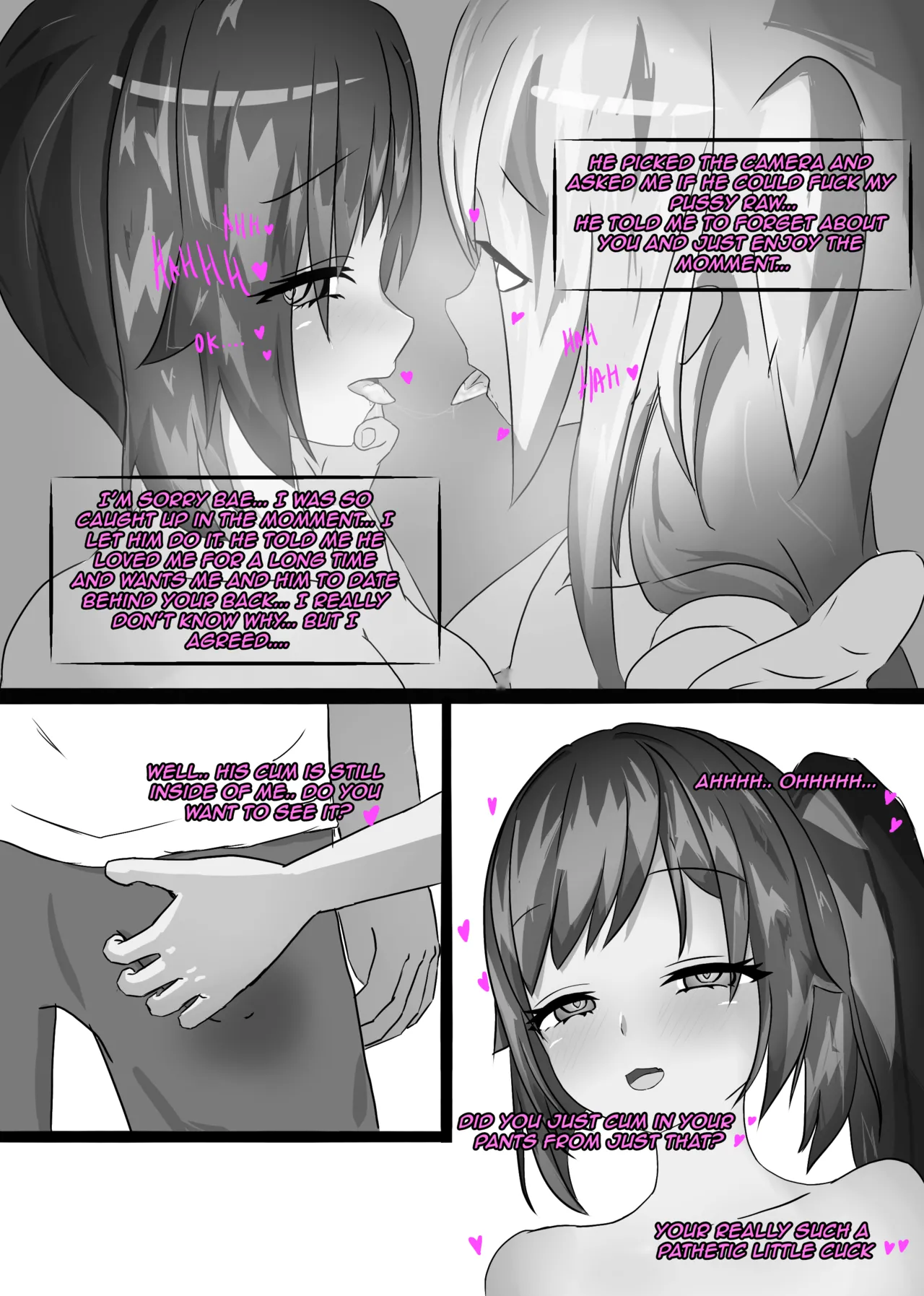 My Wife's NTR Diary 3 page 41 original parody - big breasts glory hole hentai manga - read online free