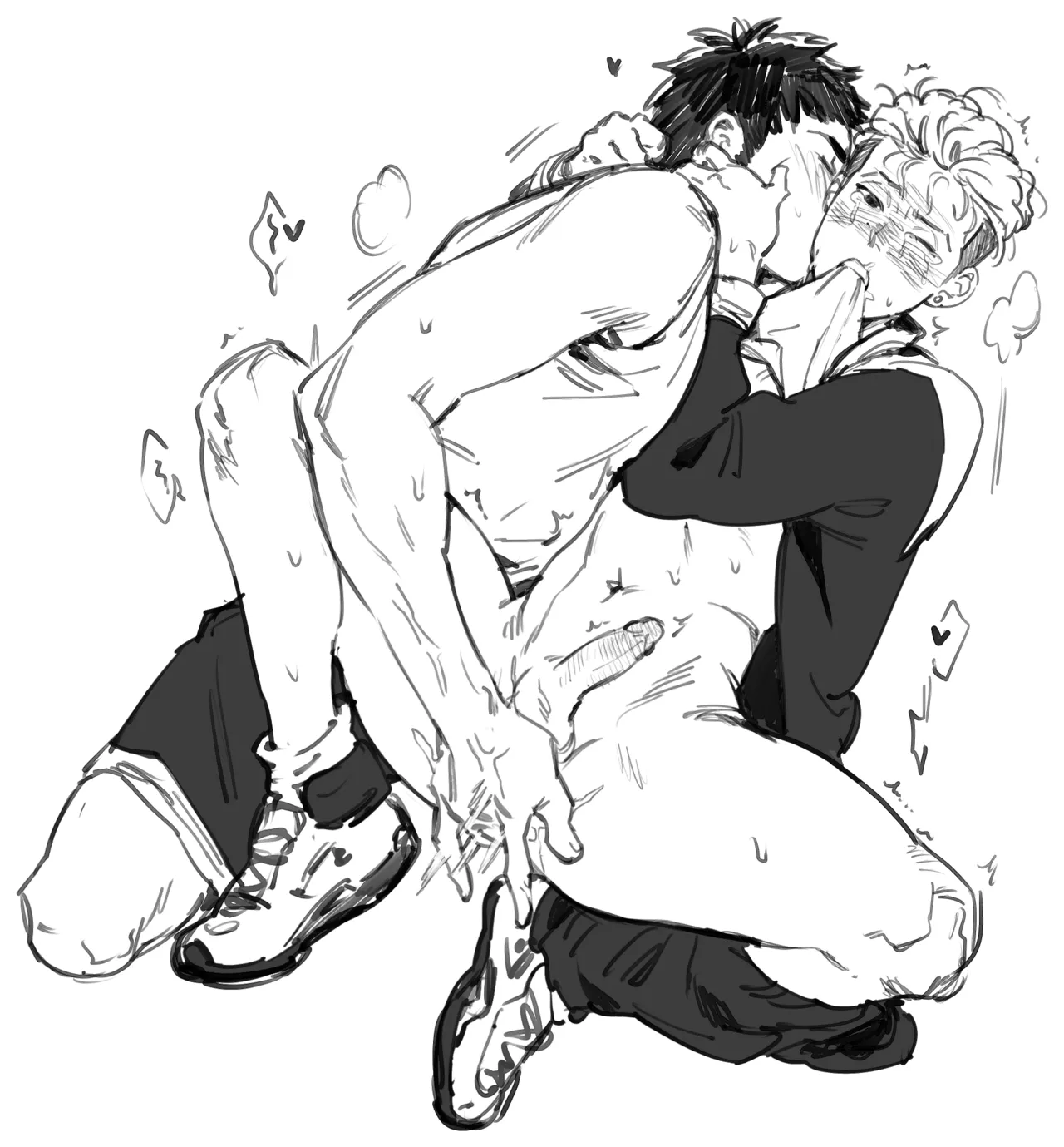 Fanart Slamdunk page 32 original parody - muscle anal hentai manga - read online free