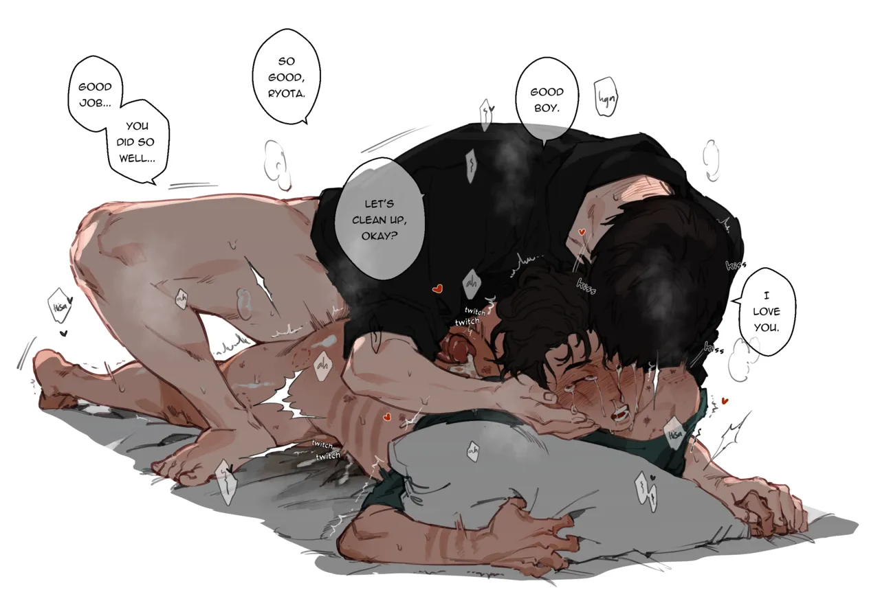 Fanart Slamdunk page 34 original parody - muscle anal hentai manga - read online free