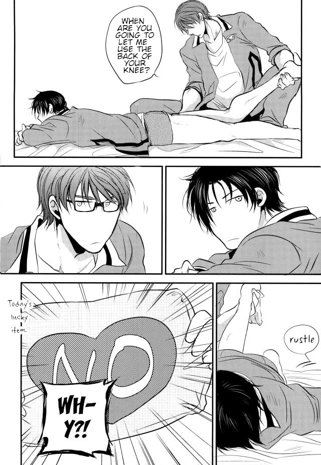 【Rakuban】 Shin-chan's Foot Fetish page 23 featuring kazunari takao kuroko no basuke parody - glasses anal hentai manga - read online free