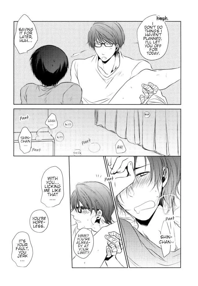 【Rakuban】 Shin-chan's Foot Fetish page 9 featuring kazunari takao kuroko no basuke parody - glasses anal hentai manga - read online free