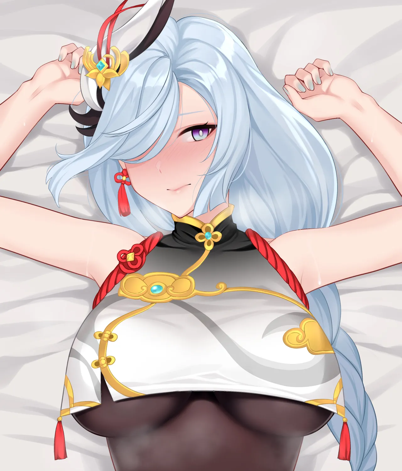 2022 February page 57 featuring shenhe genshin impact parody - read online free