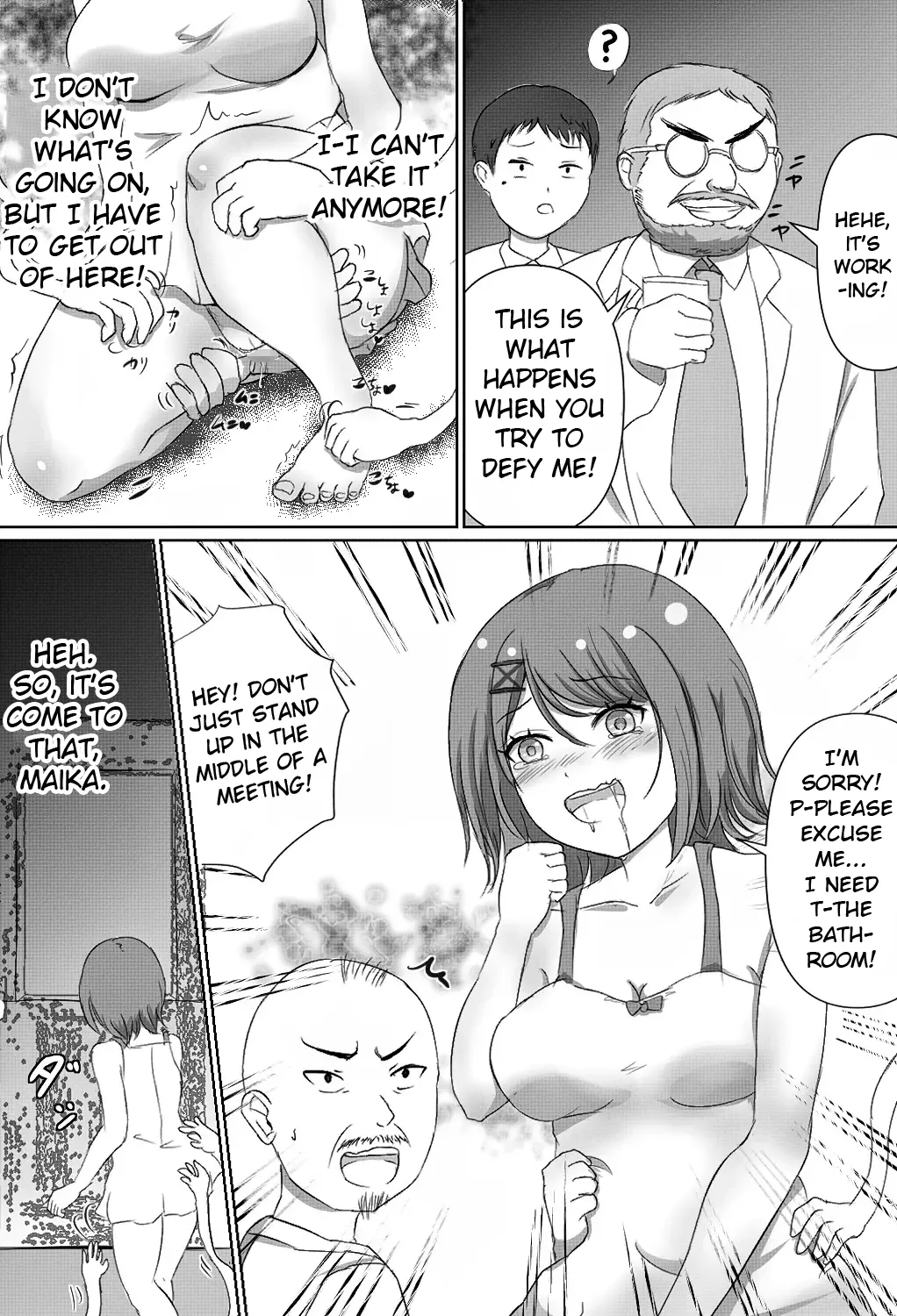 Tensai Kagakusha Tick Ling Hakase no Toumei Kusuguri Jikken | Invisible Tickling Experiment page 18 original parody - mosaic censorship no penetration hentai manga - read online free