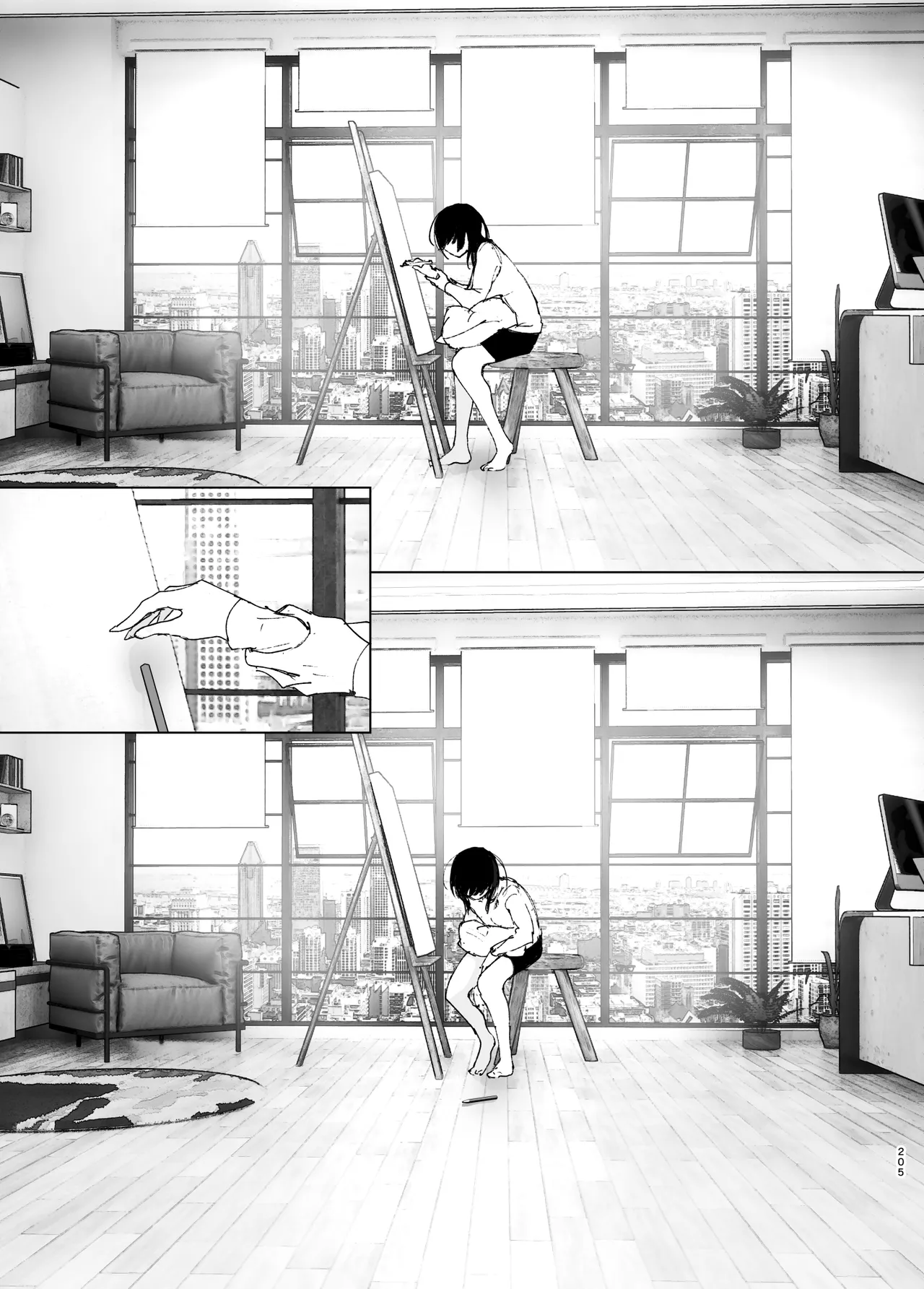 Monogatari no You ni | 正如我们共同谱写的故事那般 page 204 original parody - big breasts story arc hentai manga - read online free