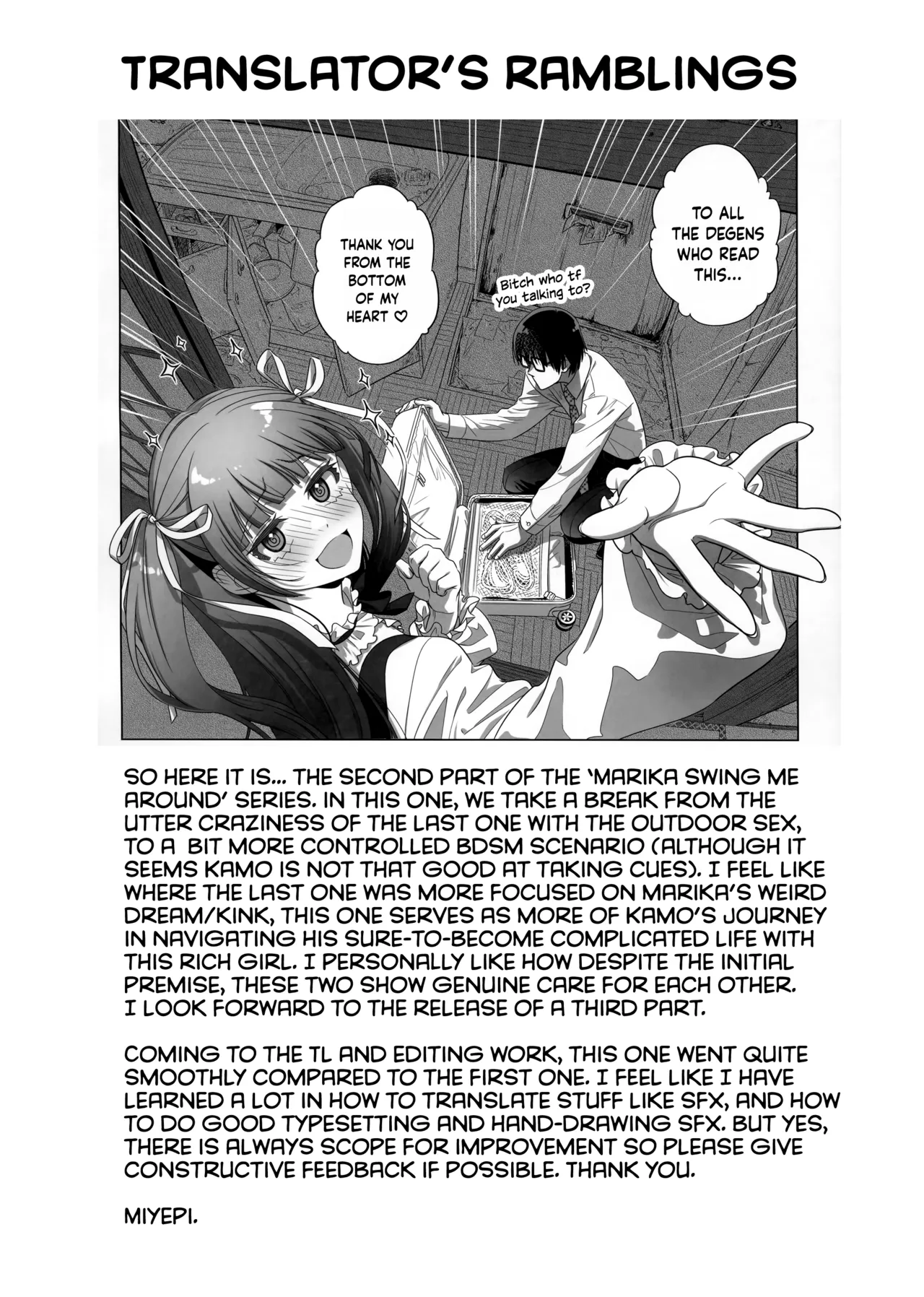 Marika Swing Me Around 2 page 39 original parody - business suit gag hentai manga - read online free