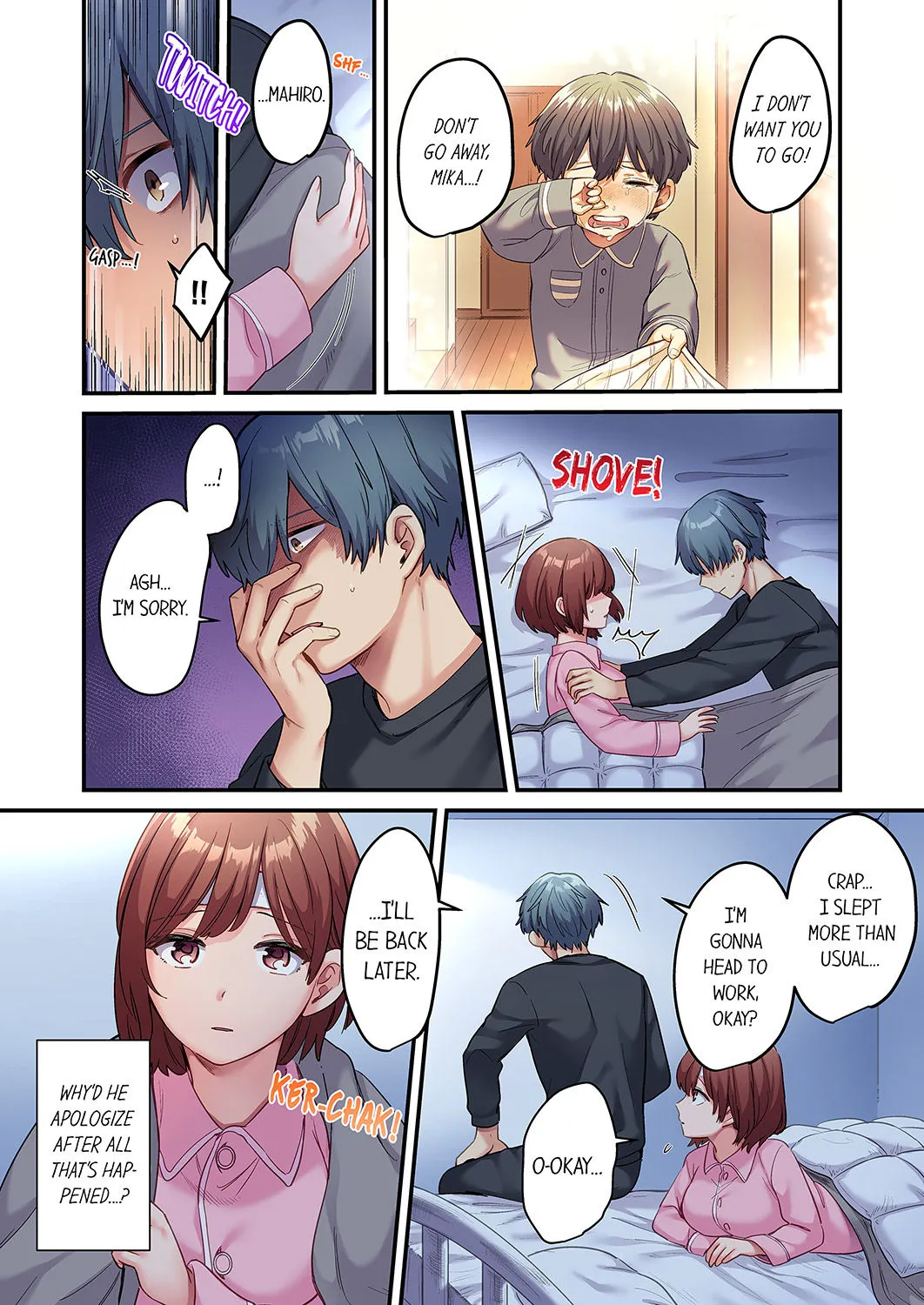 [Toba Ayuhata] Netorare SEX wa 1-Shuukan - Kuzu Osananajimi ni Ijimerarete, Ikasarete... 3-12 | Forced to Have Sex For a Week— Teased and Forced to Come by My Piece of Trash Childhood Friend 3-12 [English] page 85 - sole female sole male hentai manga - read online free