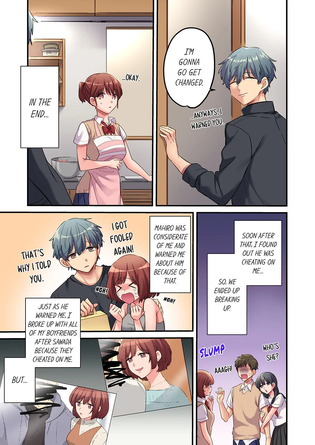 [Toba Ayuhata] Netorare SEX wa 1-Shuukan - Kuzu Osananajimi ni Ijimerarete, Ikasarete... 3-12 | Forced to Have Sex For a Week— Teased and Forced to Come by My Piece of Trash Childhood Friend 3-12 [English] page 9 - sole female sole male hentai manga - read online free