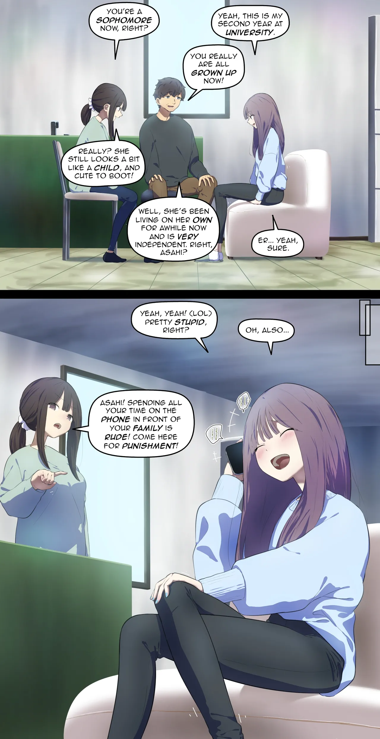 My father remarried, so I went to say hello… 【Translated by kochakaden】 - Page 2