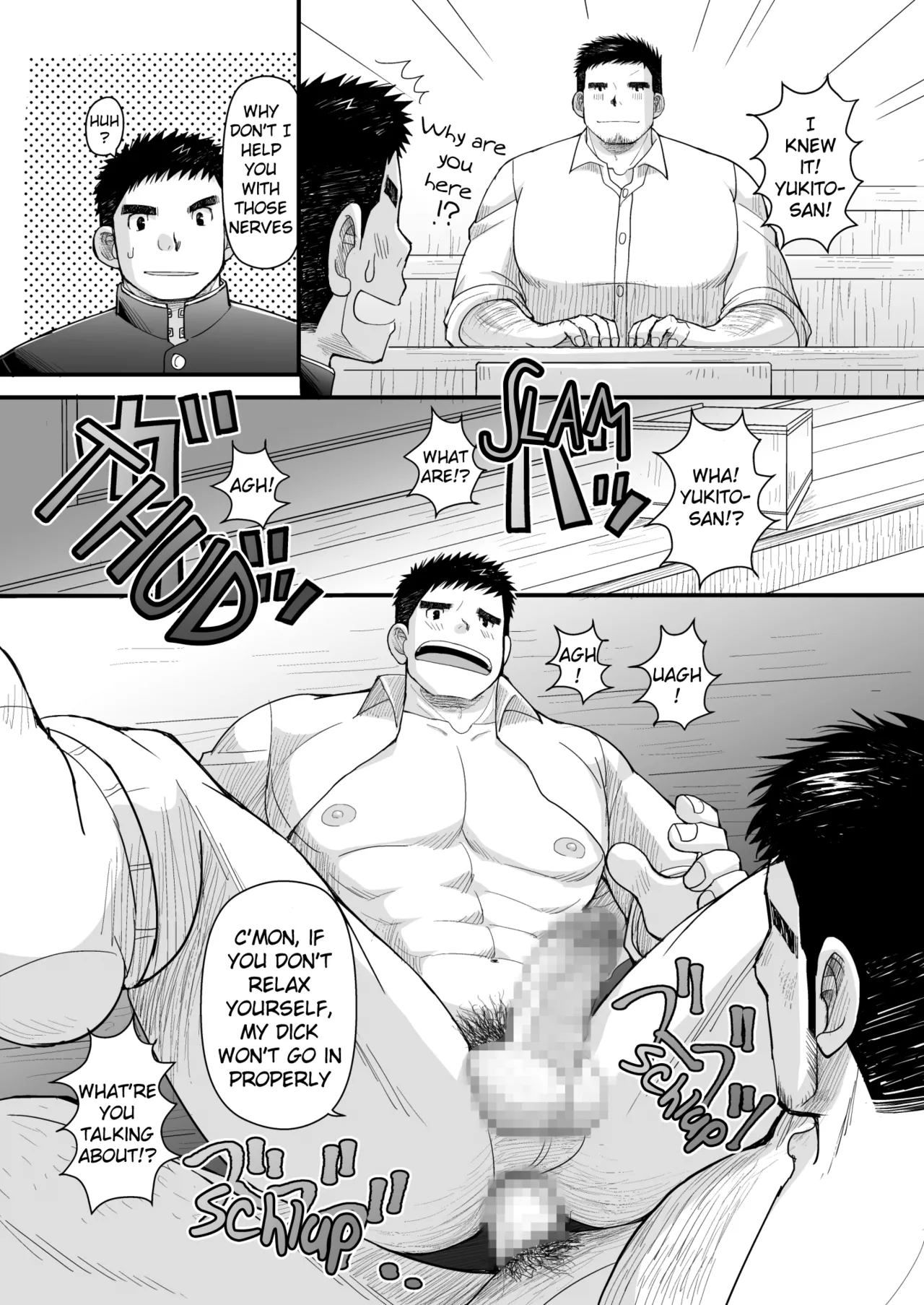 My First Love and my Dad's Boyfriend page 52 original parody - blowjob muscle hentai manga - read online free