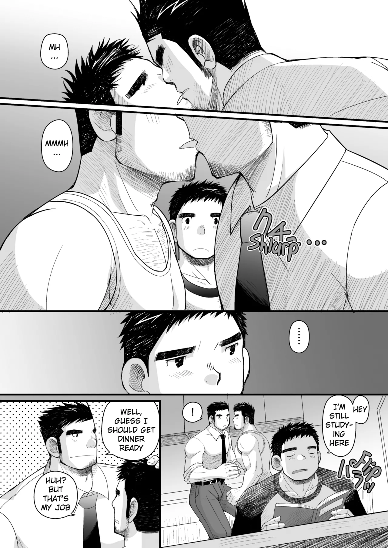My First Love and my Dad's Boyfriend page 9 original parody - blowjob muscle hentai manga - read online free
