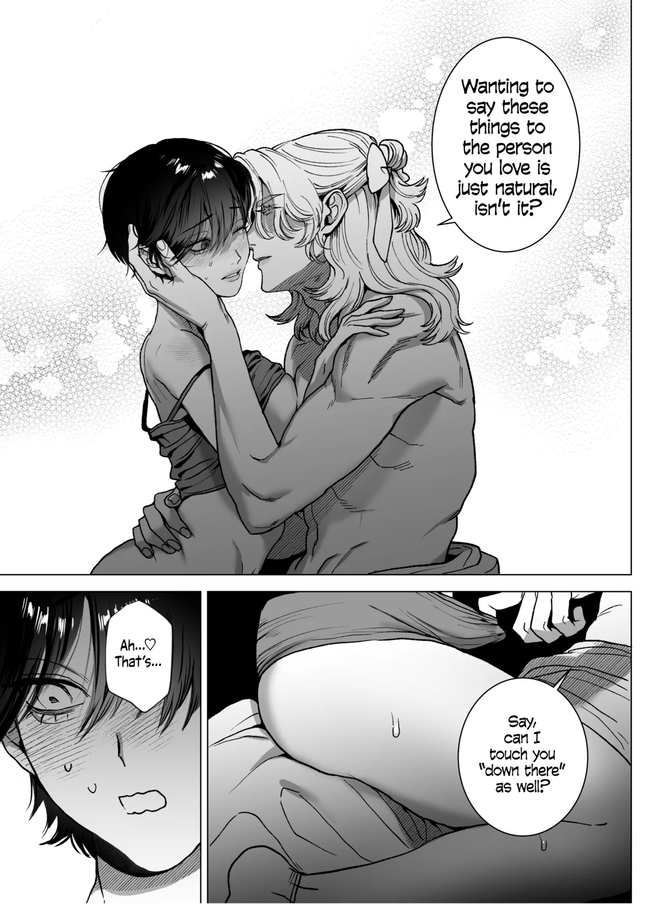 The Beautiful Princess♂ Wants to Dote on the Noble Night♀ page 42 original parody - transformation tomboy hentai manga - read online free