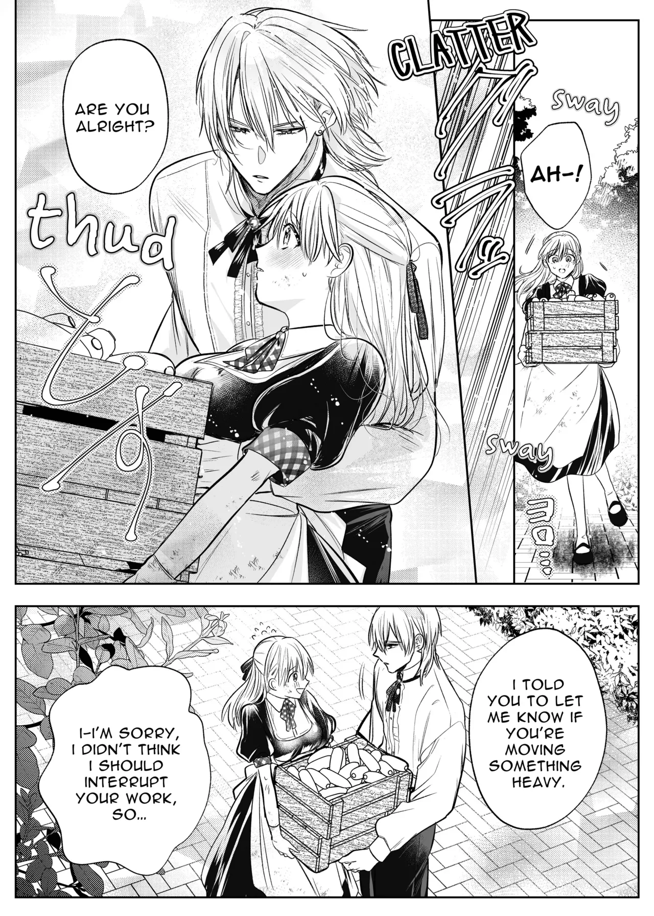 Majutsushi no Kakan | The Magician's Flowery Cage page 46 original parody - maid kissing hentai manga - read online free