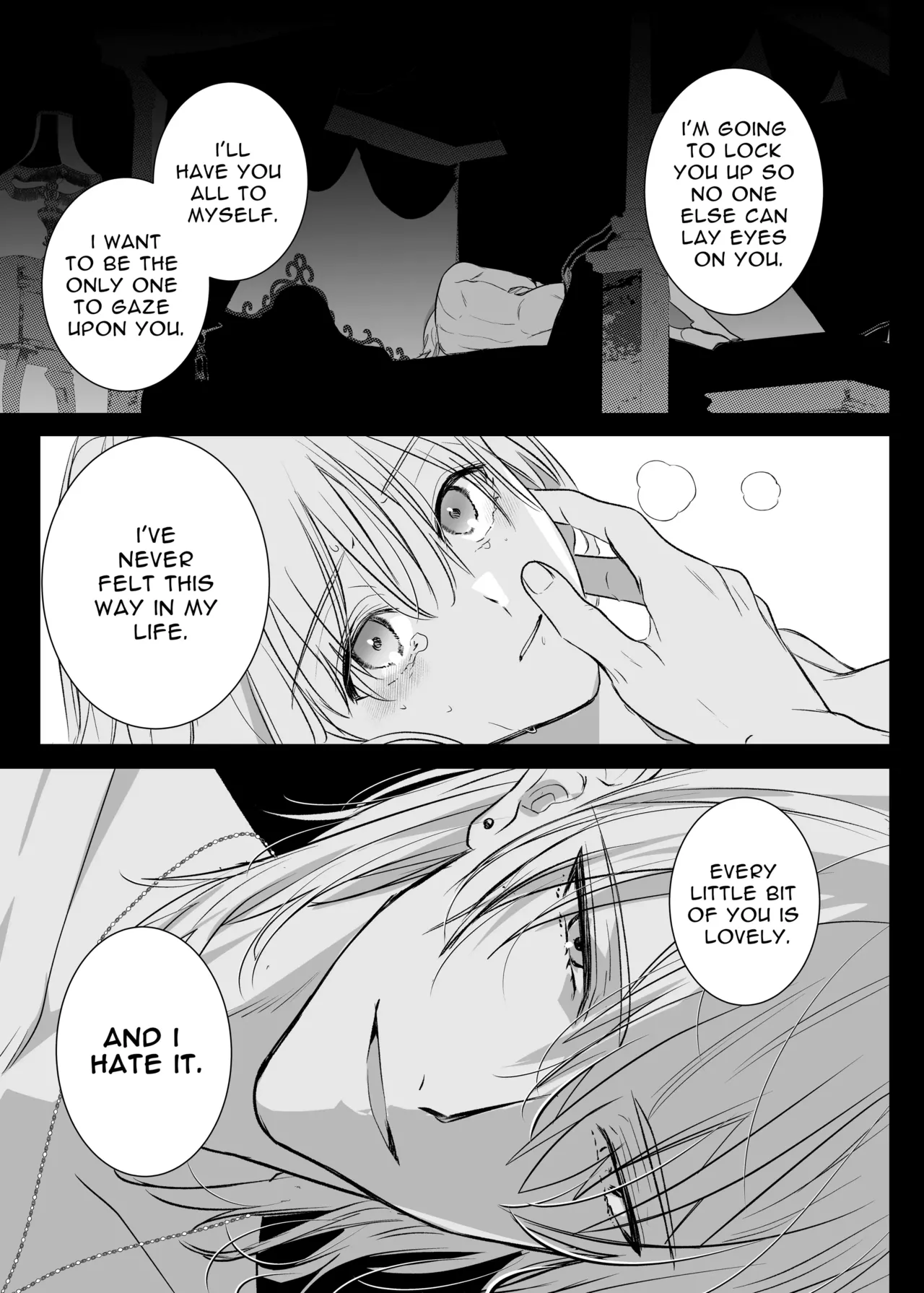 Majutsushi no Kakan | The Magician's Flowery Cage page 58 original parody - maid kissing hentai manga - read online free