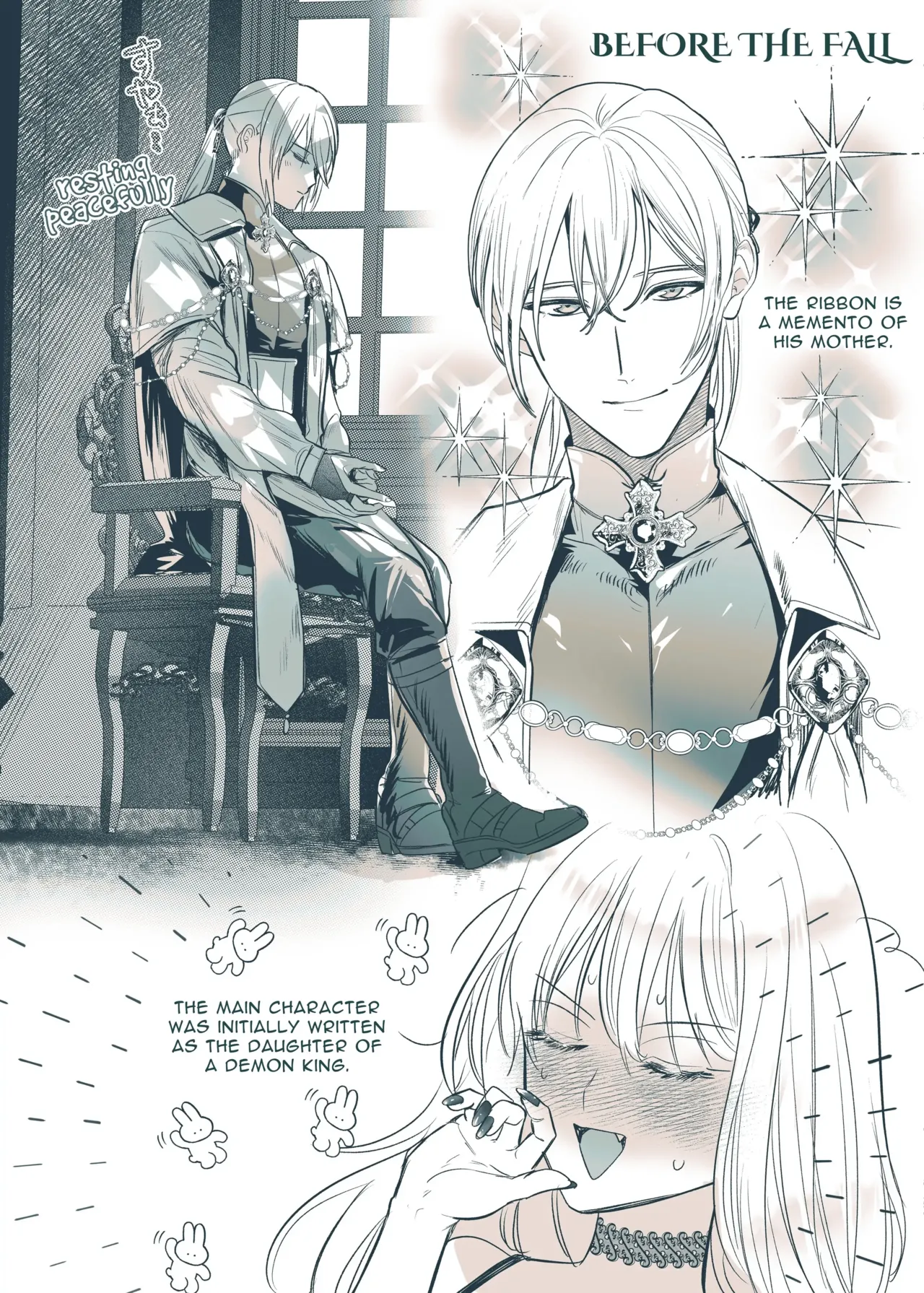 Majutsushi no Kakan | The Magician's Flowery Cage page 64 original parody - maid kissing hentai manga - read online free