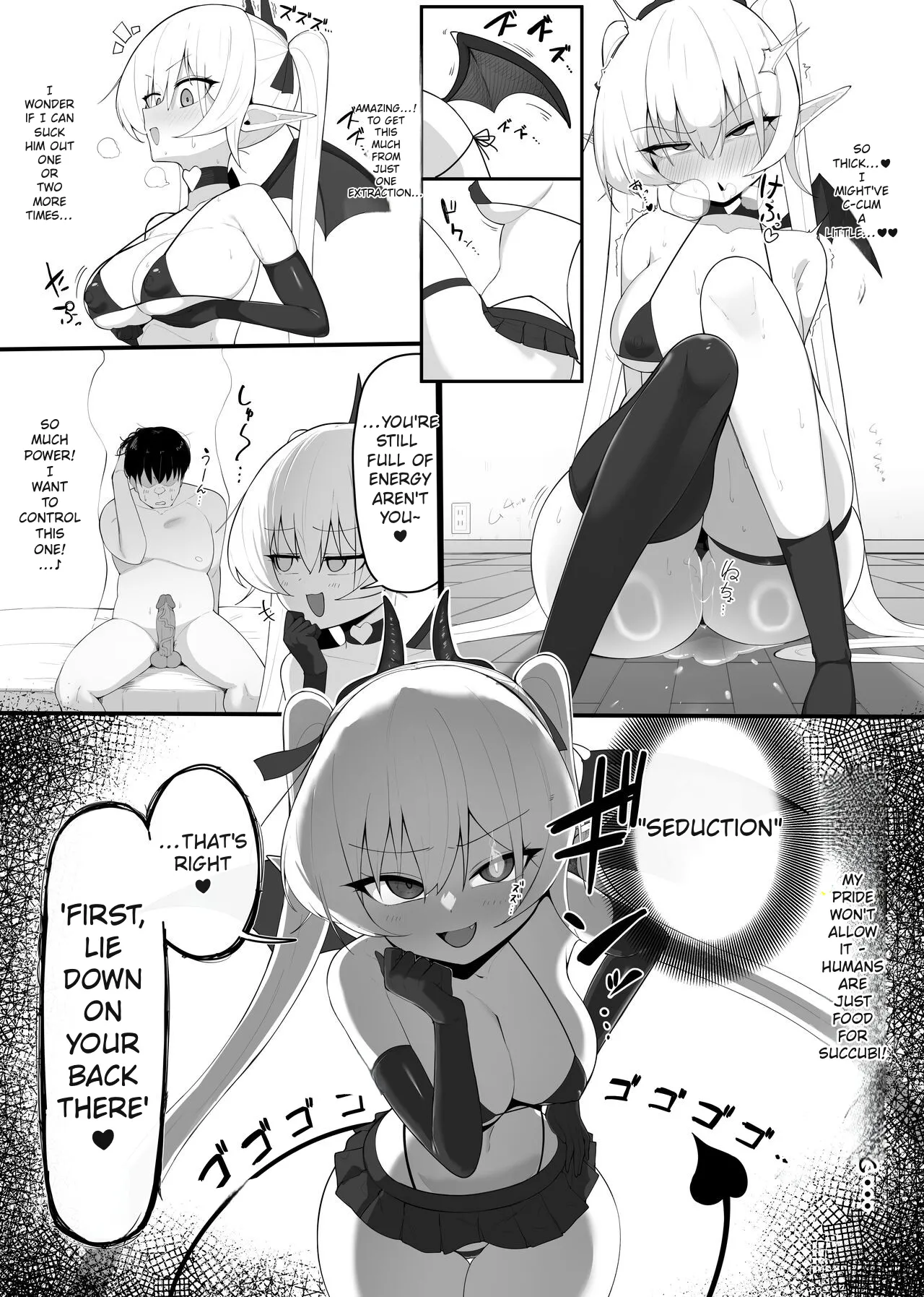 Atashi no Ejiki ni Narinasai! | Become the succubus's prey! page 16 original parody - squirting virginity hentai manga - read online free