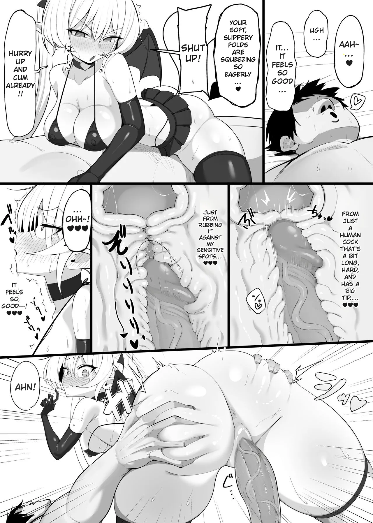 Atashi no Ejiki ni Narinasai! | Become the succubus's prey! page 28 original parody - sole female sole male hentai manga - read online free