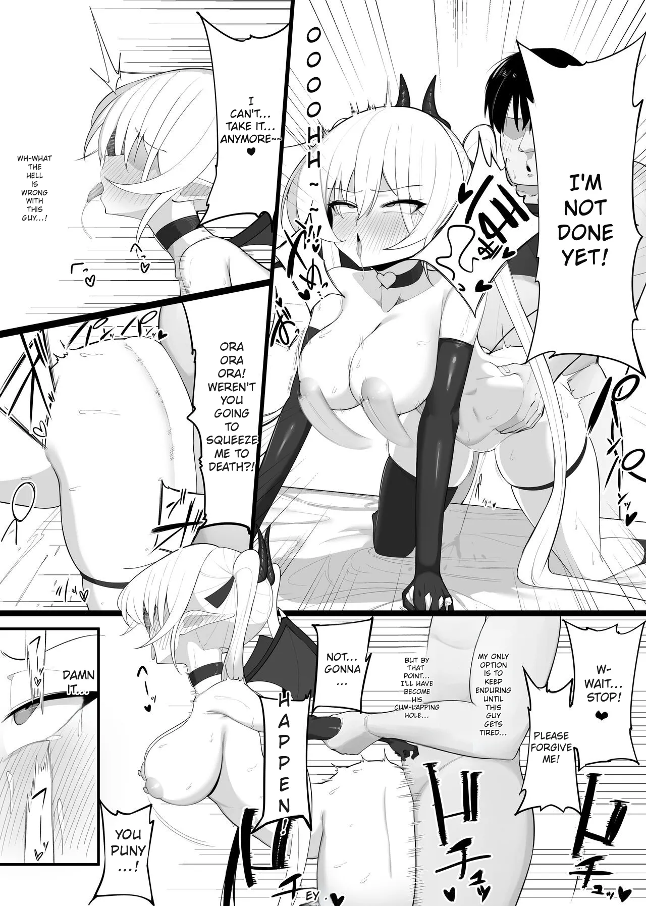 Atashi no Ejiki ni Narinasai! | Become the succubus's prey! page 34 original parody - squirting virginity hentai manga - read online free