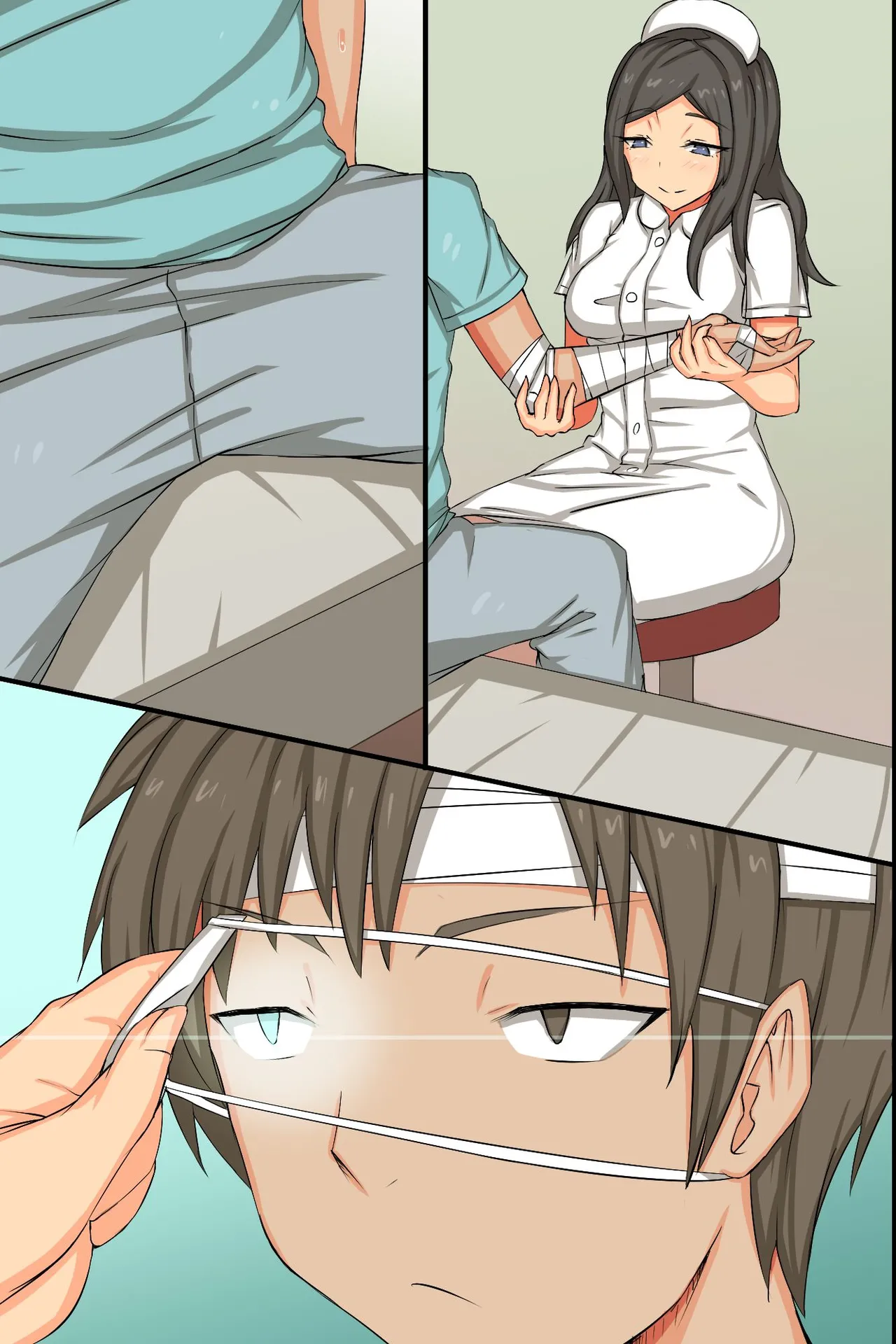 Mainichi Pakopako! Saimin Hamemakuri Nyuuin Seikatsu page 47 original parody - kissing big breasts hentai manga - read online free