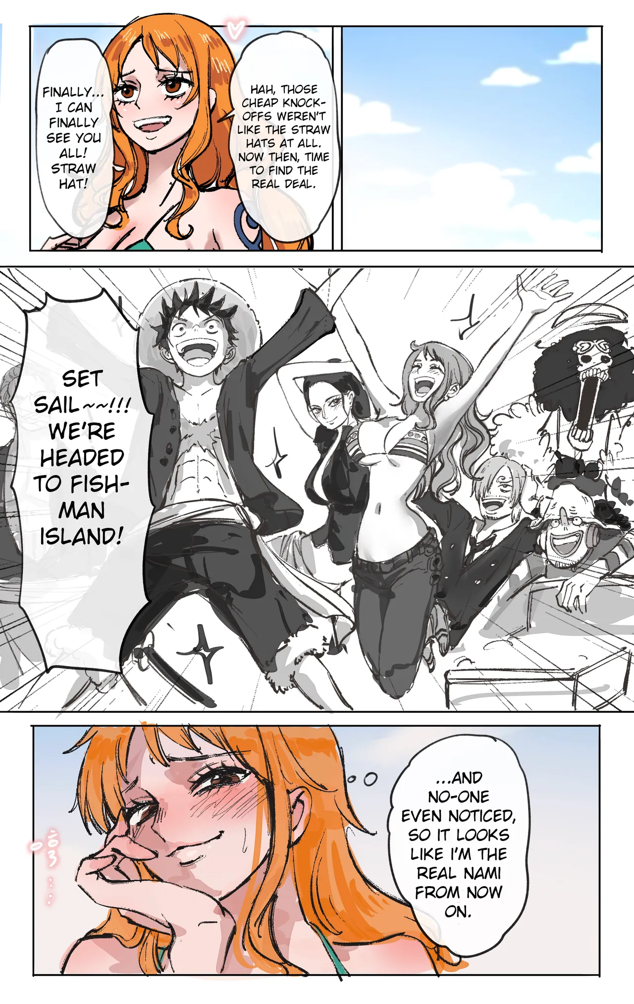 One Piece: Transformation Awakening – Prequel page 13 featuring nami - rough translation transformation hentai manga - read online free