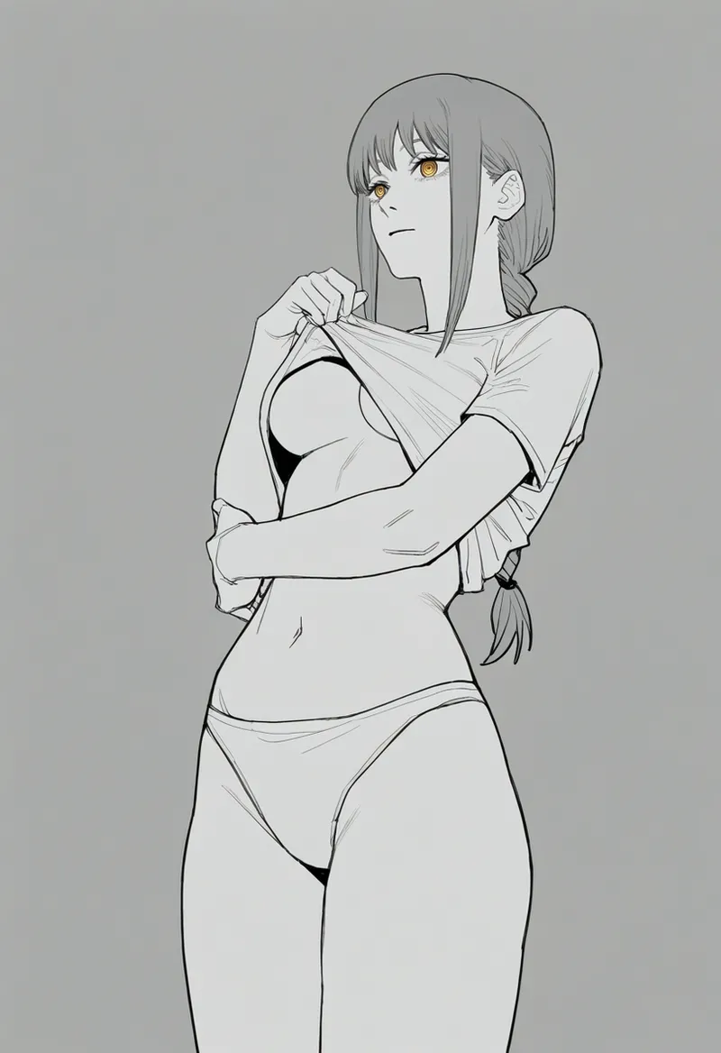 Zloimakak page 128 featuring rumi usagiyama chainsaw man parody - ai generated hentai manga - read online free