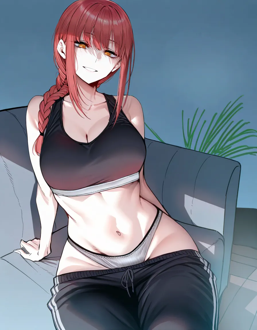 Zloimakak page 56 featuring makima chainsaw man parody - ai generated hentai manga - read online free