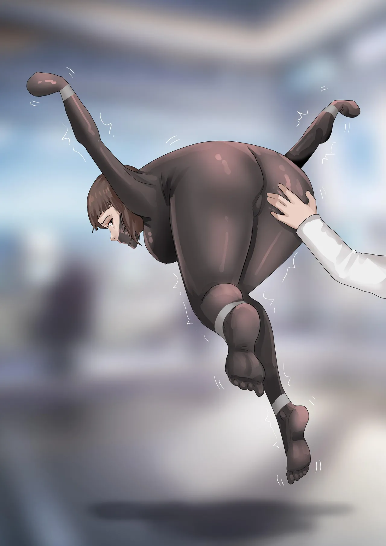 The Latex Clothes Trap page 25 original parody - bondage bodysuit hentai manga - read online free