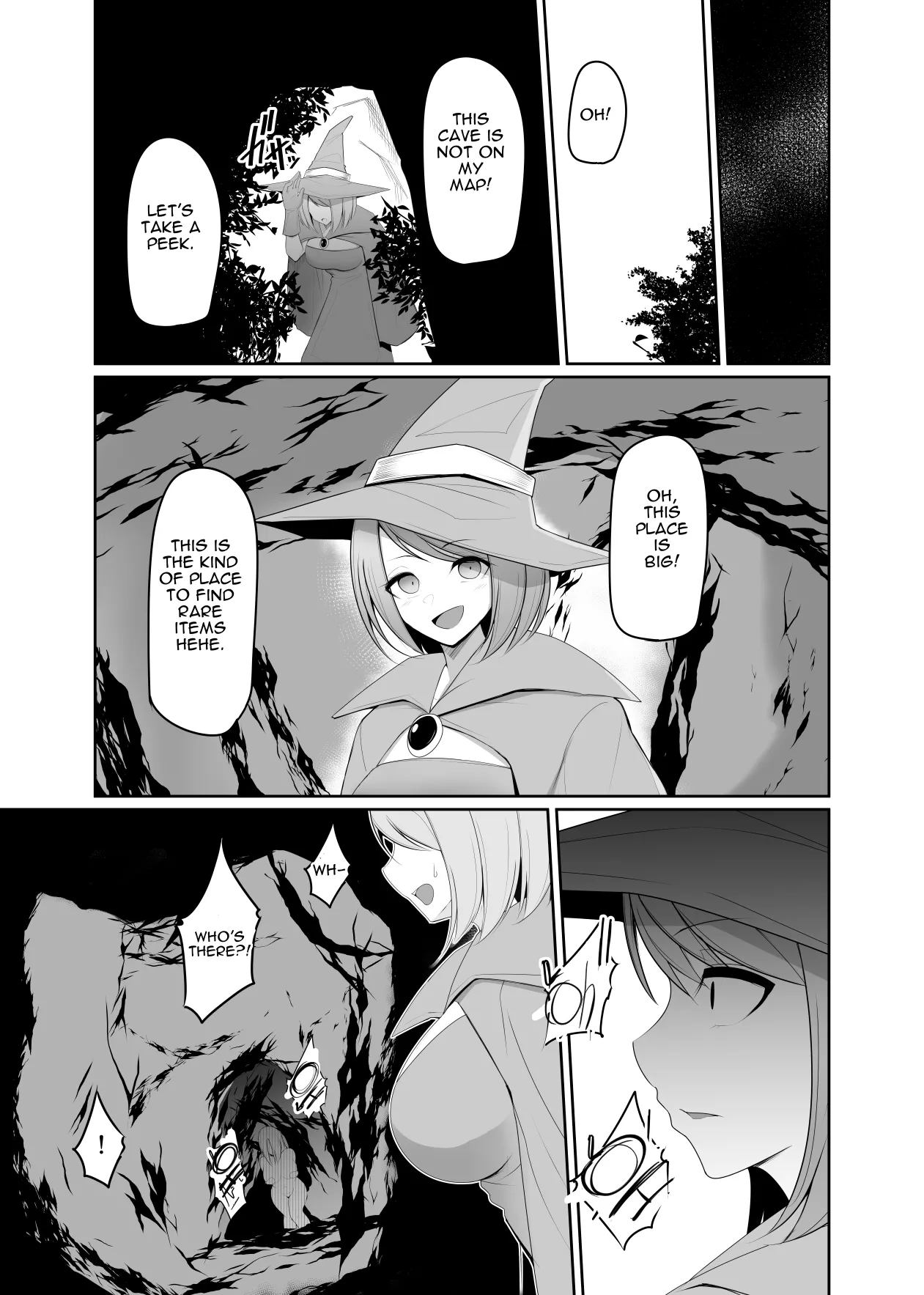 Shokushu Kisei Nasusubenaku Kuppuku Saserreru Onna Majutsushi | Tentacle Parasite - A female sorceress is helplessly subjugated page 26 original parody - sole female blindfold hentai manga - read online free