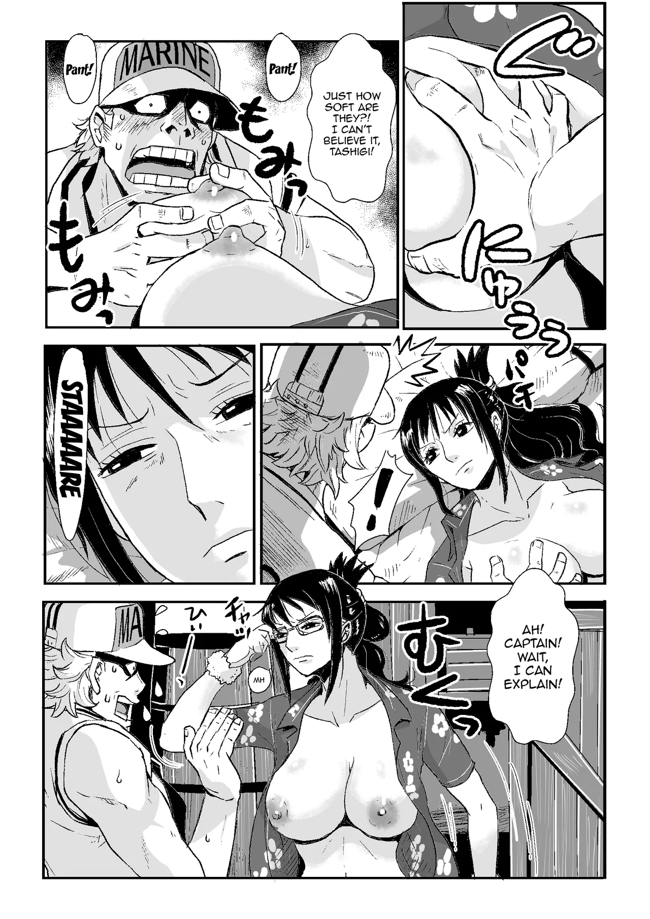 Kaigun no Onna | A Woman In The Marines page 12 featuring tashigi - sole male mosaic censorship hentai manga - read online free