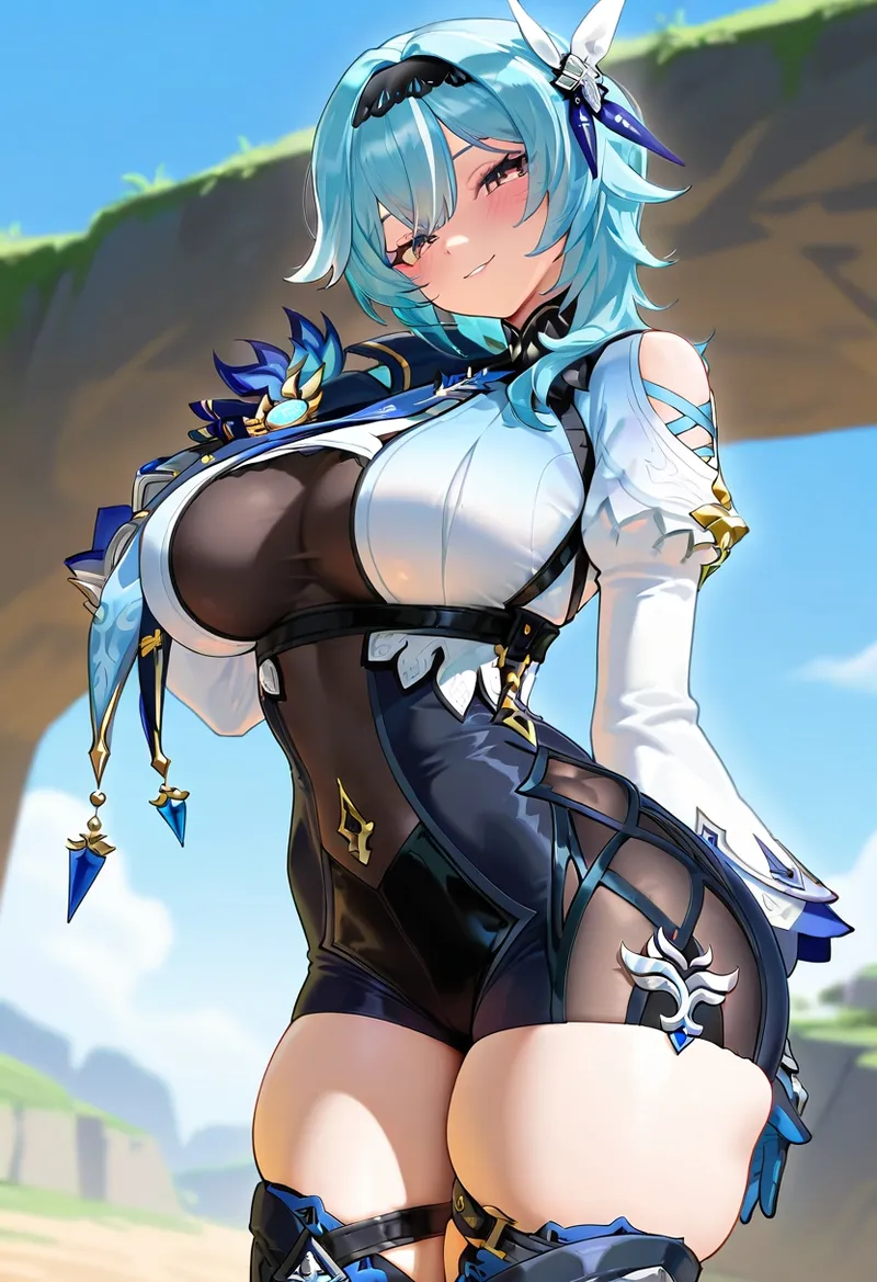 satsuki, atago, eula, silverwolf page 49 featuring eula lawrence azur lane parody - uncensored big breasts hentai manga - read online free