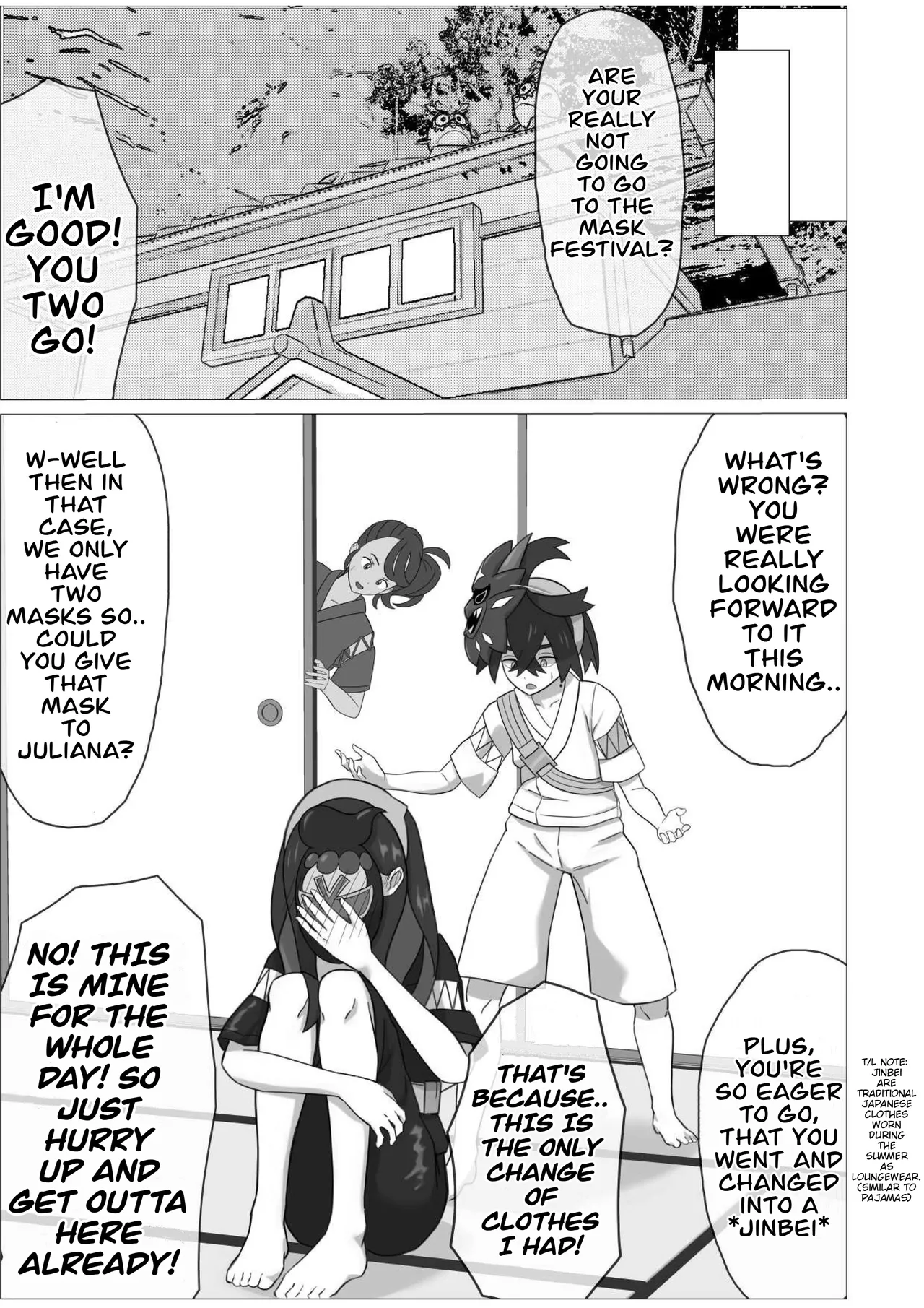A sound of rushing liquid echoes throughout Kitakami page 23 featuring kieran pokemon parody - urination beauty mark hentai manga - read online free