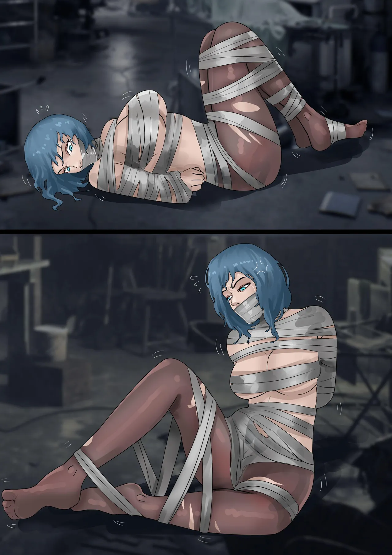 Kidnapped Rich Daughter page 22 original parody - gag bondage hentai manga - read online free