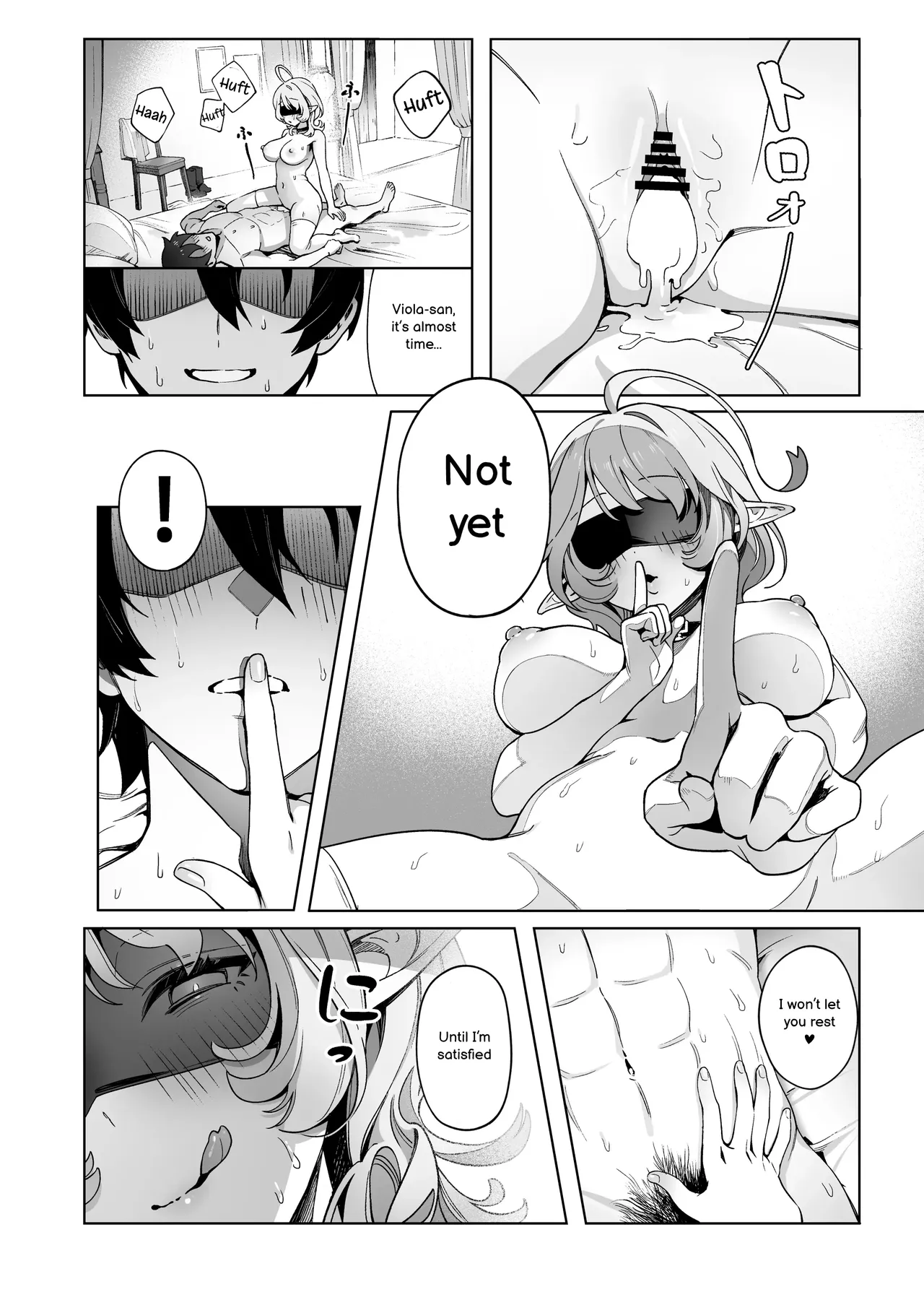 [Cha no Maou (Sencha Bashira)] Medusa-san wa Atsuatsu Ochinpo ga Hoshii | Medusa-san craves boiling hot cocks [English] page 22 original parody - sole female sole male hentai manga - read online free