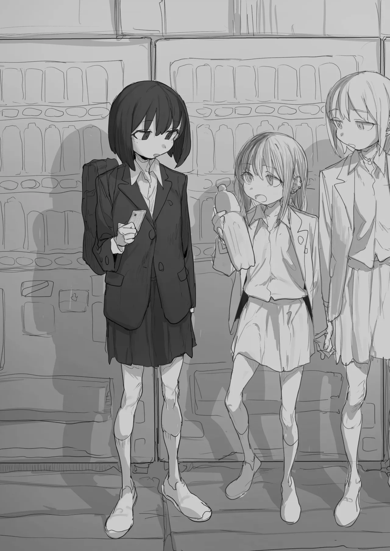 Door no Mae ni Honnin ga Irunoni Tomodachi no Nomikake Pet Bottle Onanie ga Yamerarenai - Page 13