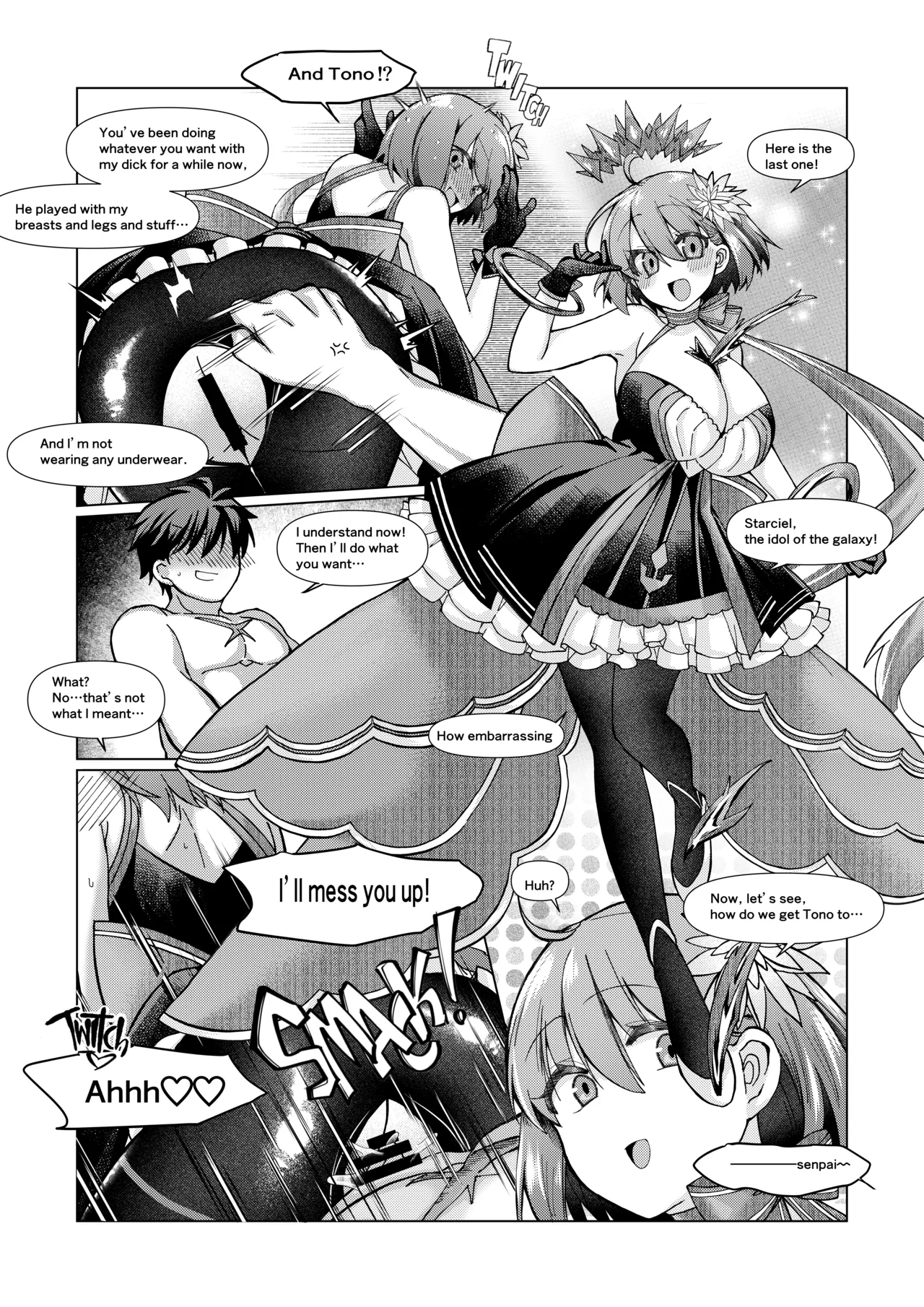 ShikiCie no Ohanashi. page 10 featuring shiki tohno tsukihime parody - sole female sole male hentai manga - read online free