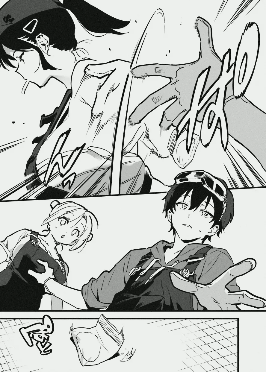 新入りと先輩・・・！ page 10 original parody - big breasts bondage hentai manga - read online free