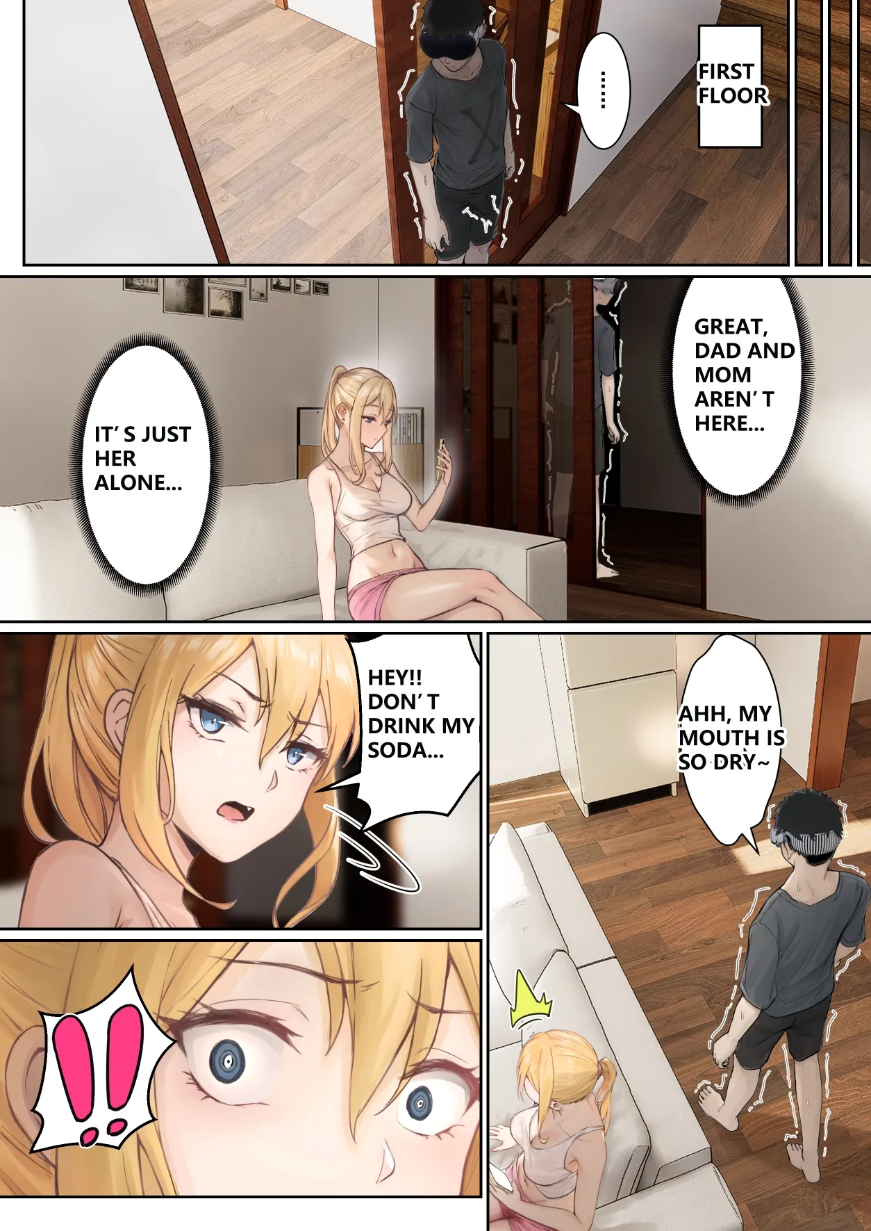 My AR glasses can see various stats about my foster sister?! page 10 original parody - inseki big breasts hentai manga - read online free