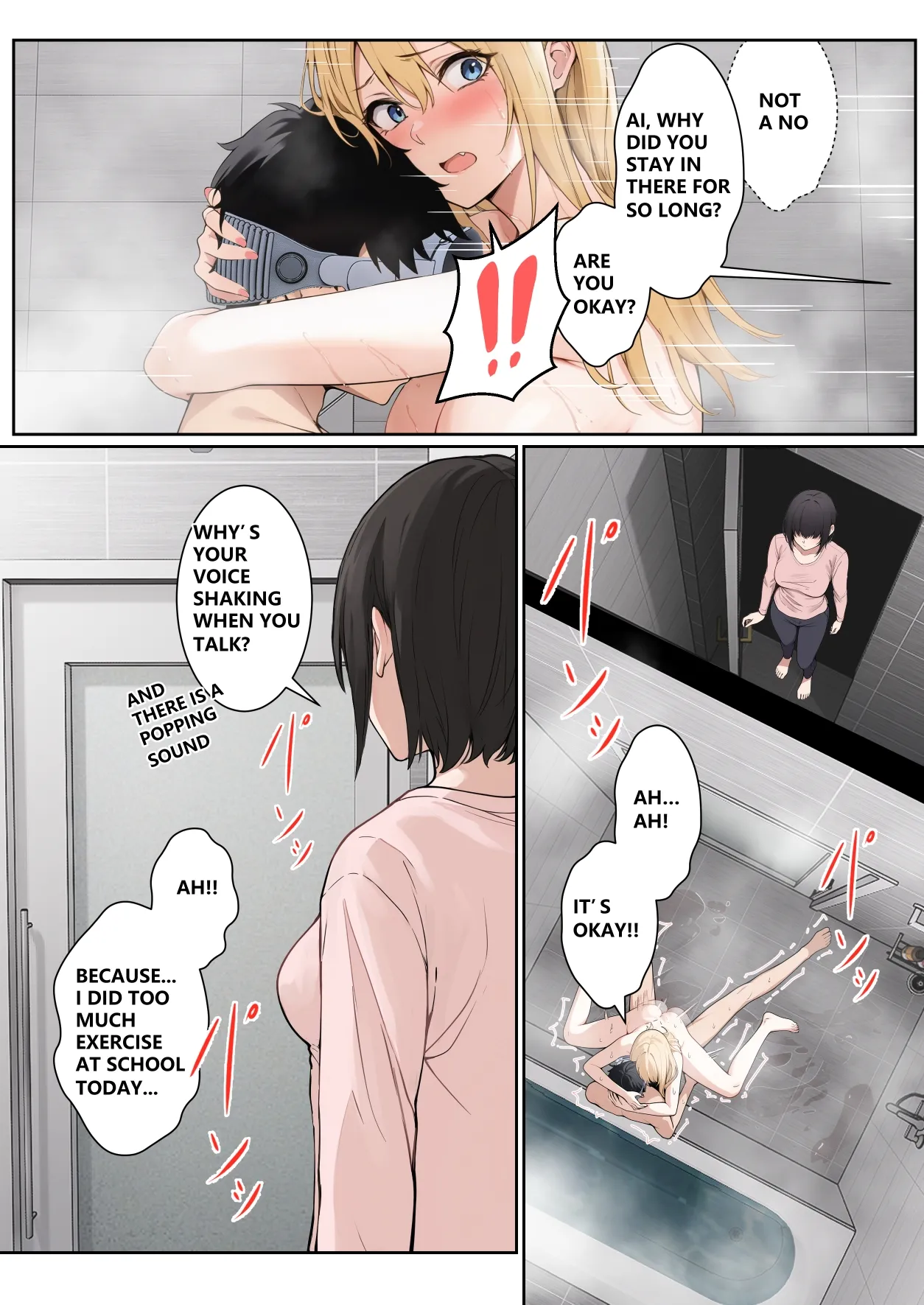 My AR glasses can see various stats about my foster sister?! page 136 original parody - inseki big breasts hentai manga - read online free