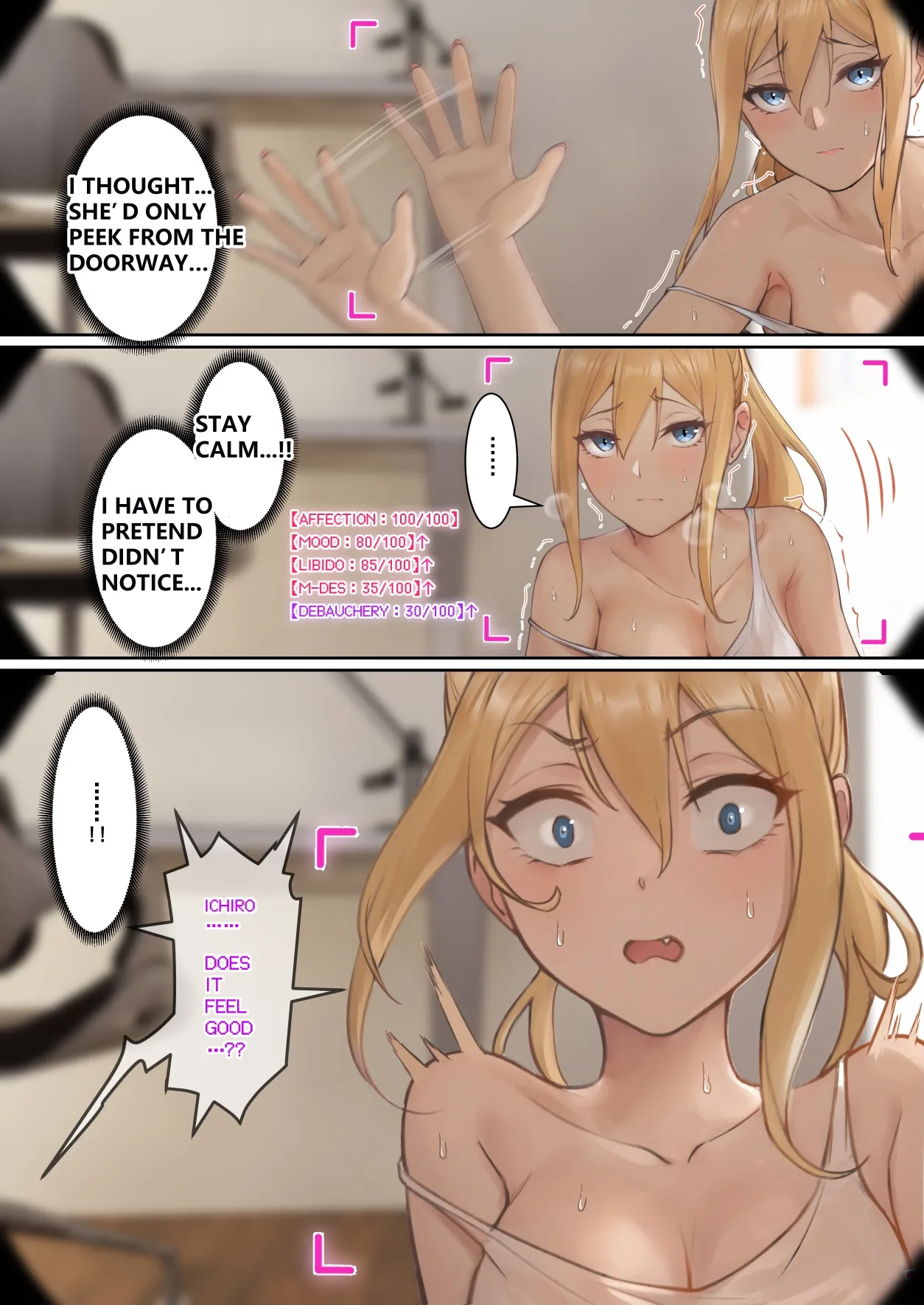 My AR glasses can see various stats about my foster sister?! page 19 original parody - inseki big breasts hentai manga - read online free