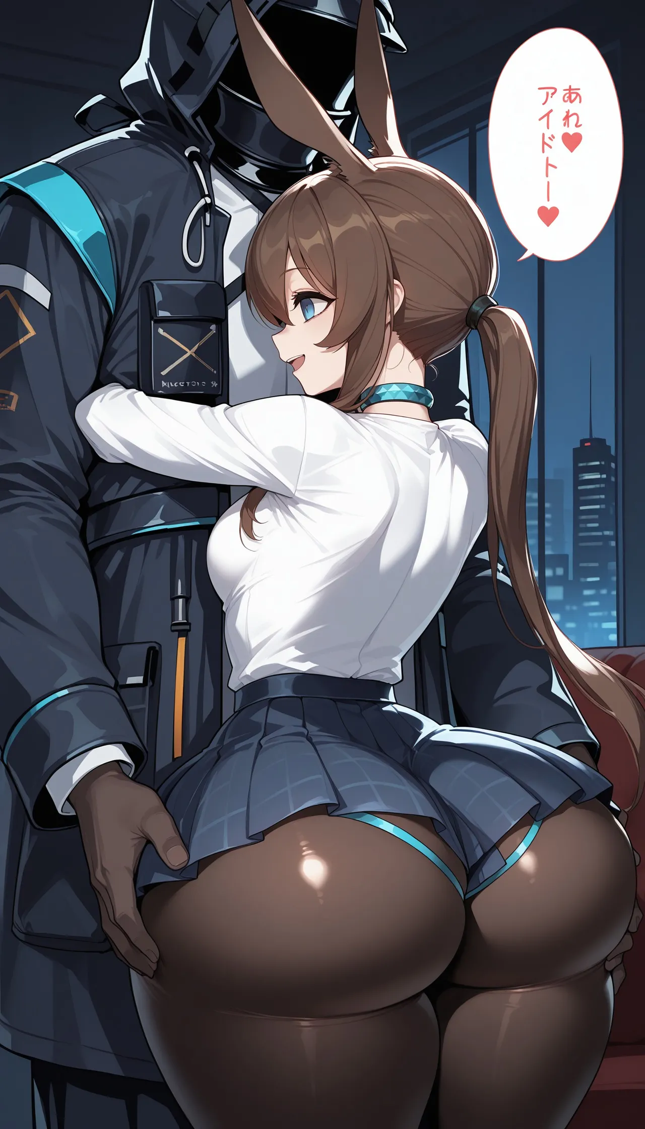 Arknight BBC Amiya and Absinthe rahmat ai generated - Page 8