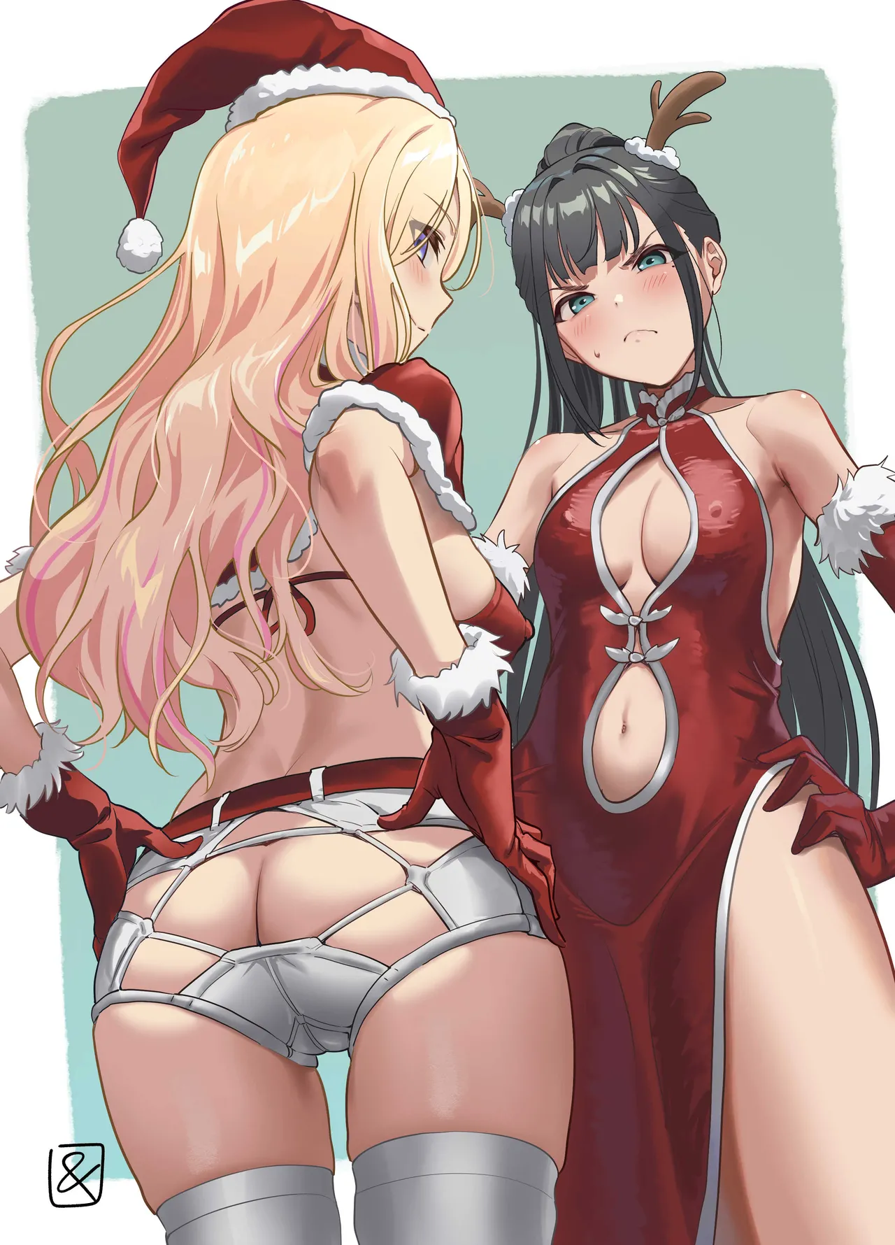 Andou Shuki] Seitokai Santa, Ketsui no Christmas Live! - Page 1