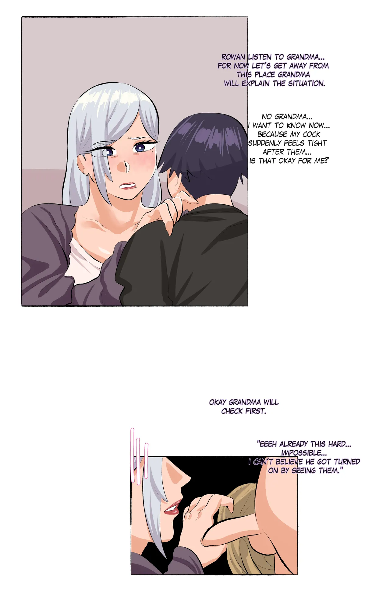 Granny Anastasia part 1 page 27 original parody - full color beauty mark hentai manga - read online free