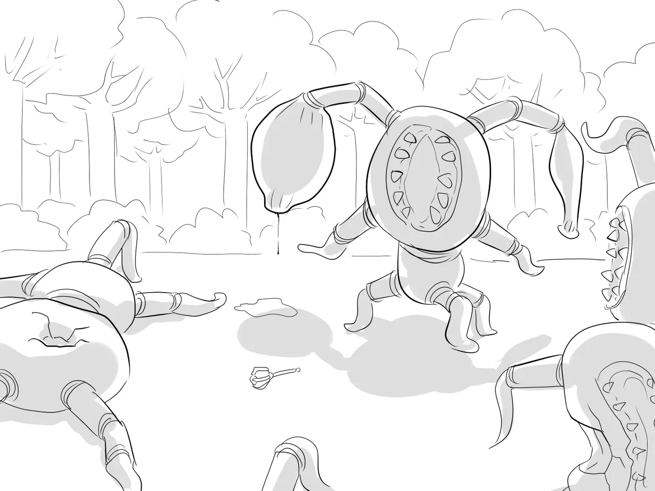 【Monkey dio】寄生方舟 临光篇（R18G警告） page 53 featuring nearl arknights parody - big breasts monster hentai manga - read online free