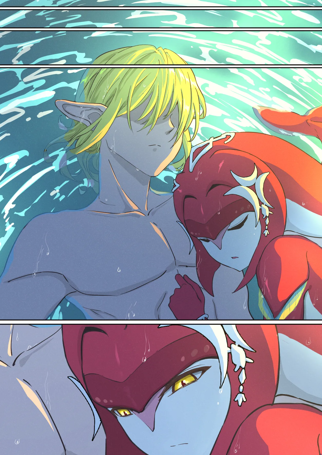 The Legend of Zelda: Date with Mipha page 27 featuring mipha the legend of zelda parody - sole female sole male hentai manga - read online free