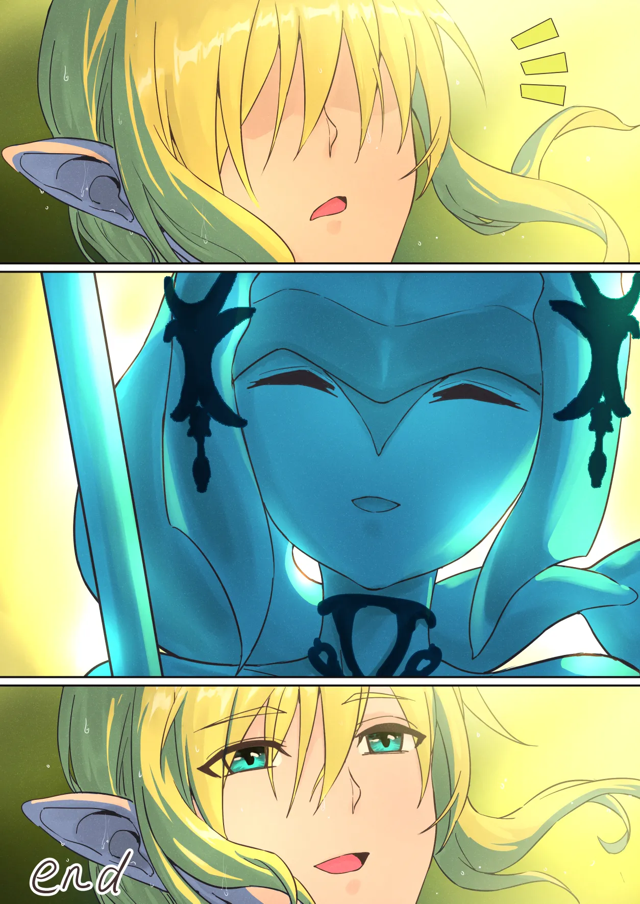 The Legend of Zelda: Date with Mipha page 31 featuring link the legend of zelda parody - squirting handjob hentai manga - read online free