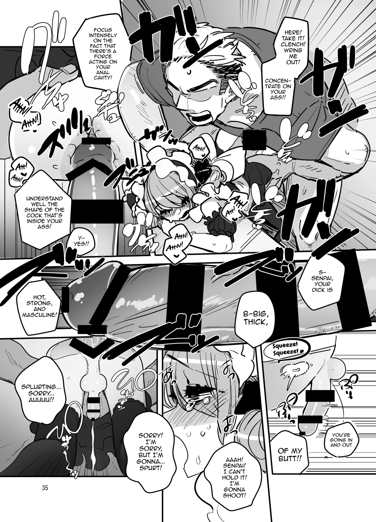 Danshikou Bunkasai Jousou Maid Kissa Assort page 34 original parody - blowjob anal hentai manga - read online free