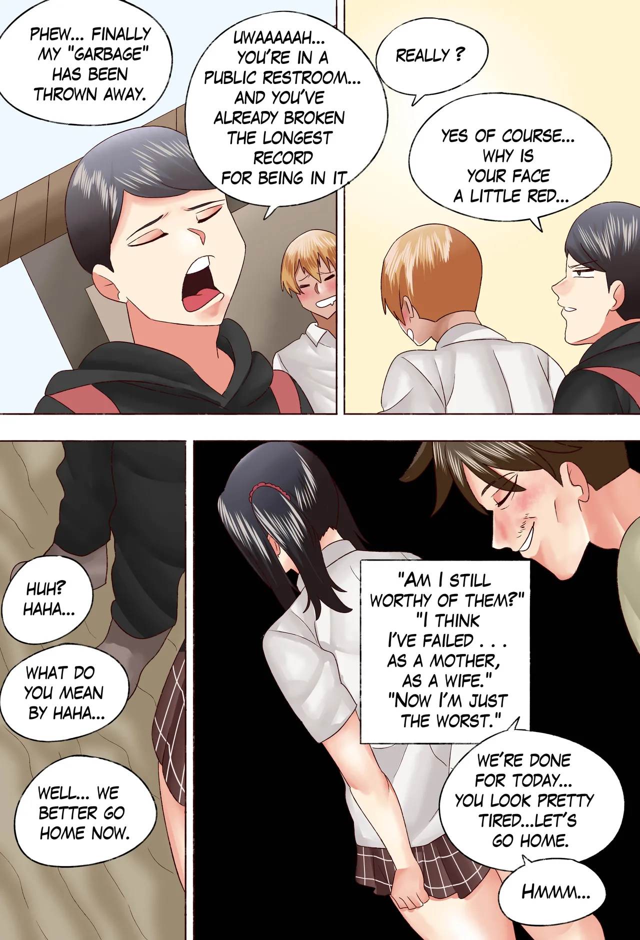 Sinful Mother Tsumaki Hana 2 page 19 original parody - sole female full color hentai manga - read online free