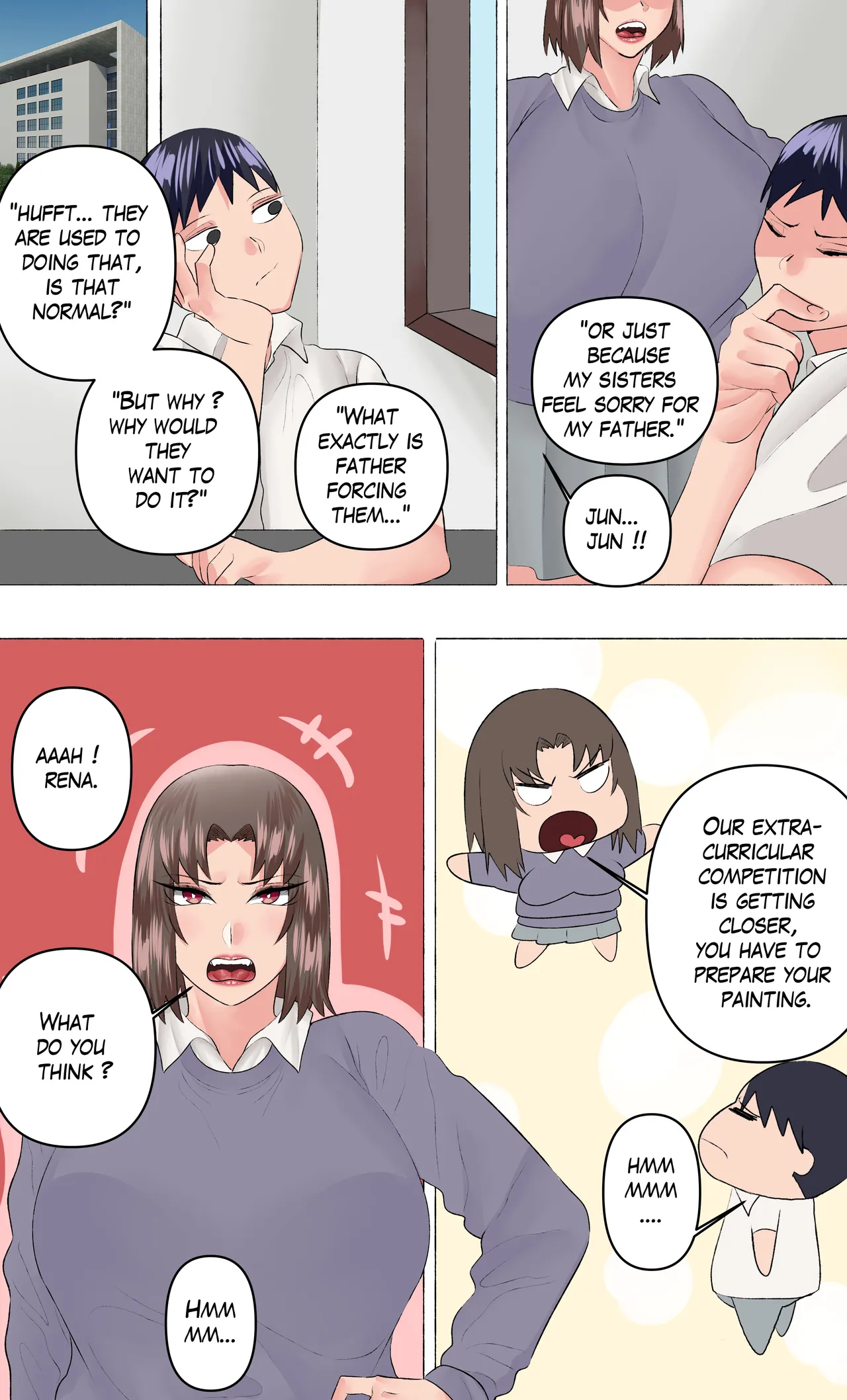 My Sisters page 10 original parody - big breasts group hentai manga - read online free