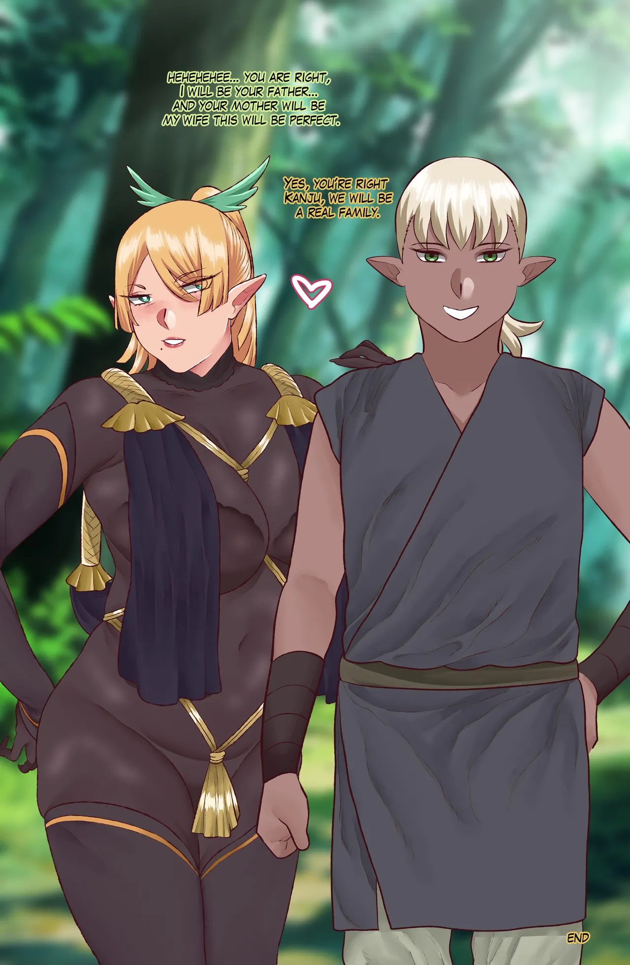 Onegai Elf Sensei page 83 original parody - beauty mark blindfold hentai manga - read online free